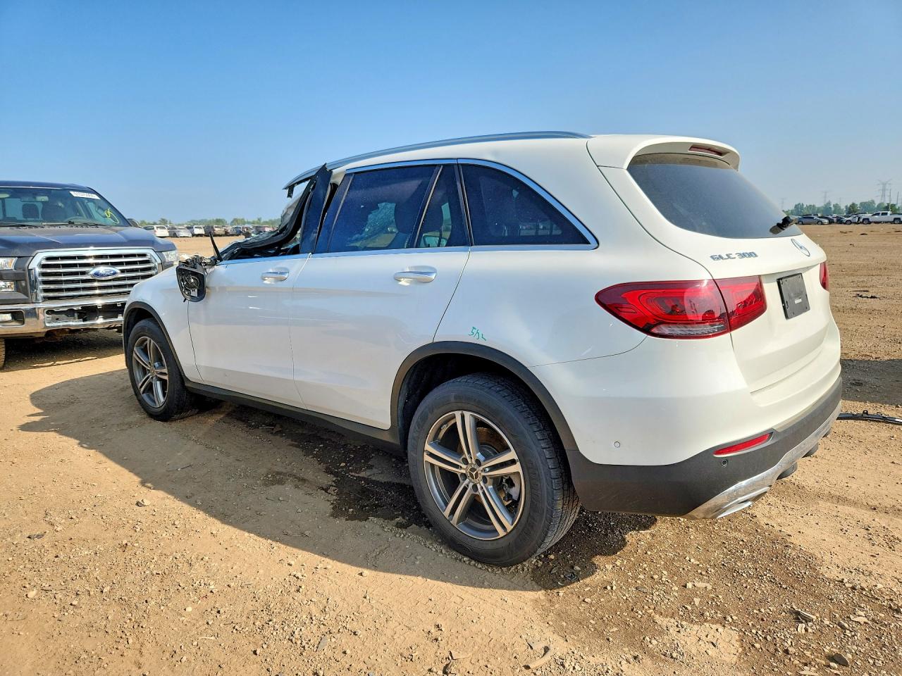 2021 Mercedes-benz Glc 300 4matic White vin: W1N0G8EB8MV279851