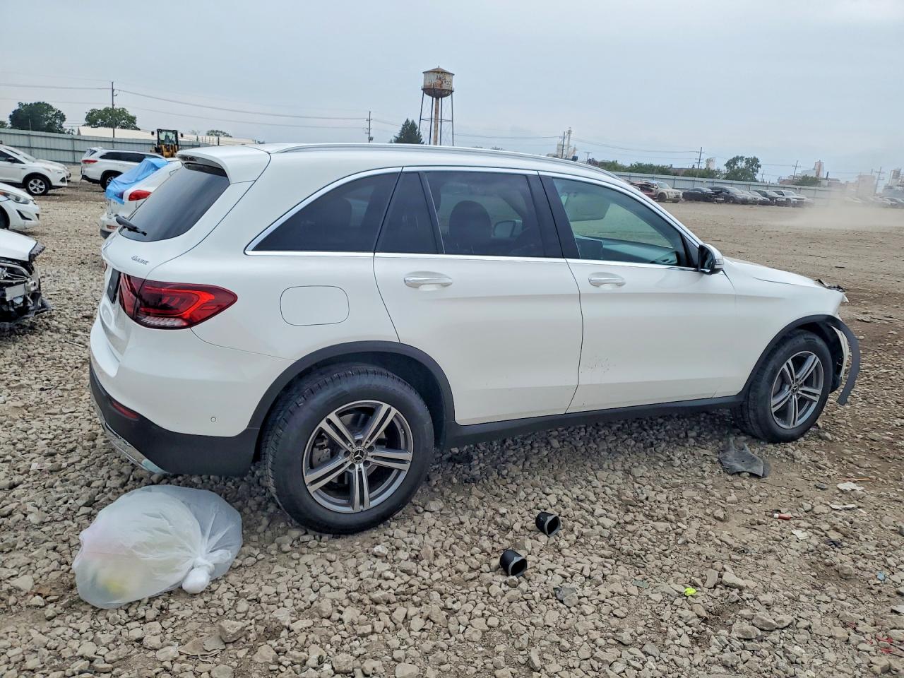 2022 Mercedes-benz Glc 300 4matic White vin: W1N0G8EB8NG017981