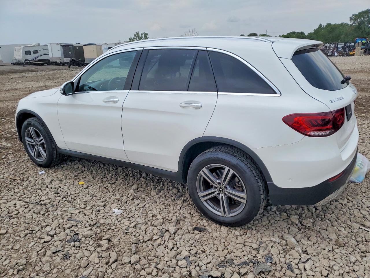 2022 Mercedes-benz Glc 300 4matic White vin: W1N0G8EB8NG017981