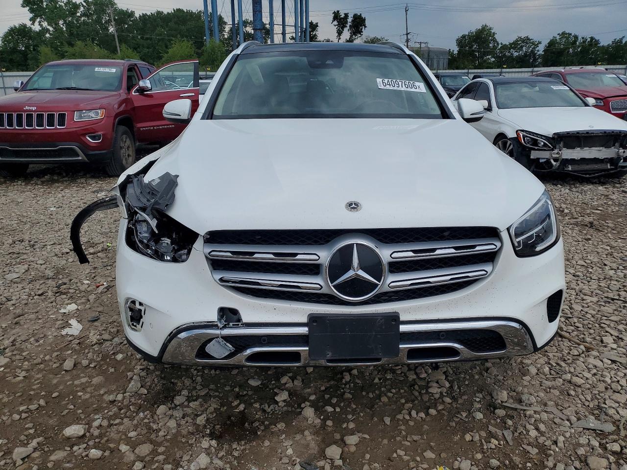2022 Mercedes-benz Glc 300 4matic White vin: W1N0G8EB8NG017981