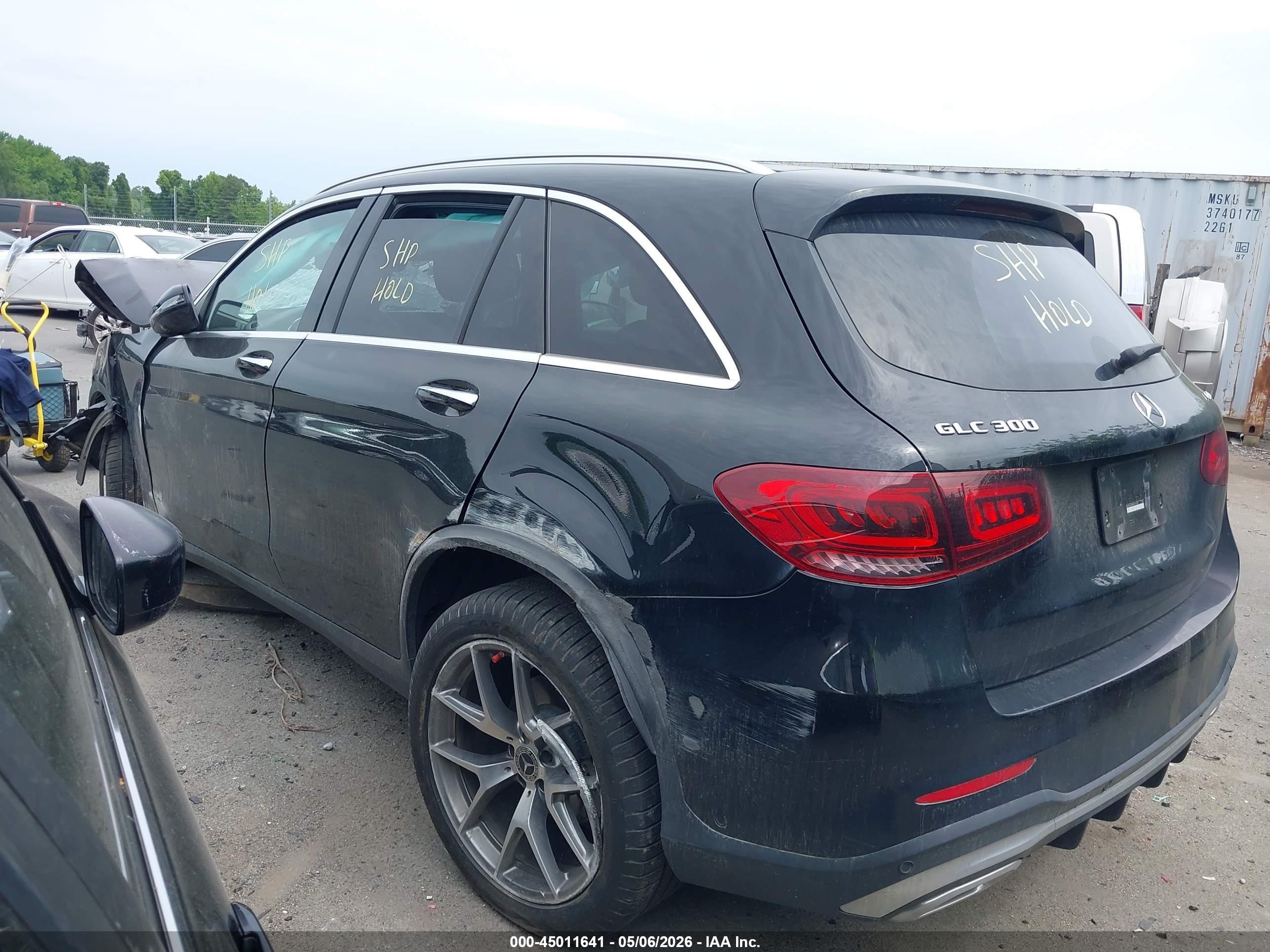 2021 Mercedes-benz Glc 300 4matic Suv Black vin: W1N0G8EB9MV291569