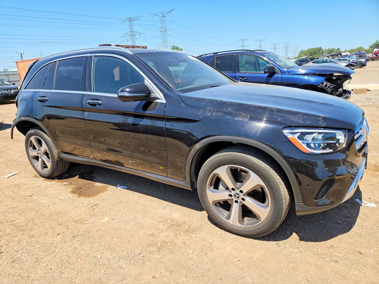 2022 Mercedes-benz Glc 300 4matic Black vin: W1N0G8EB9NG110699