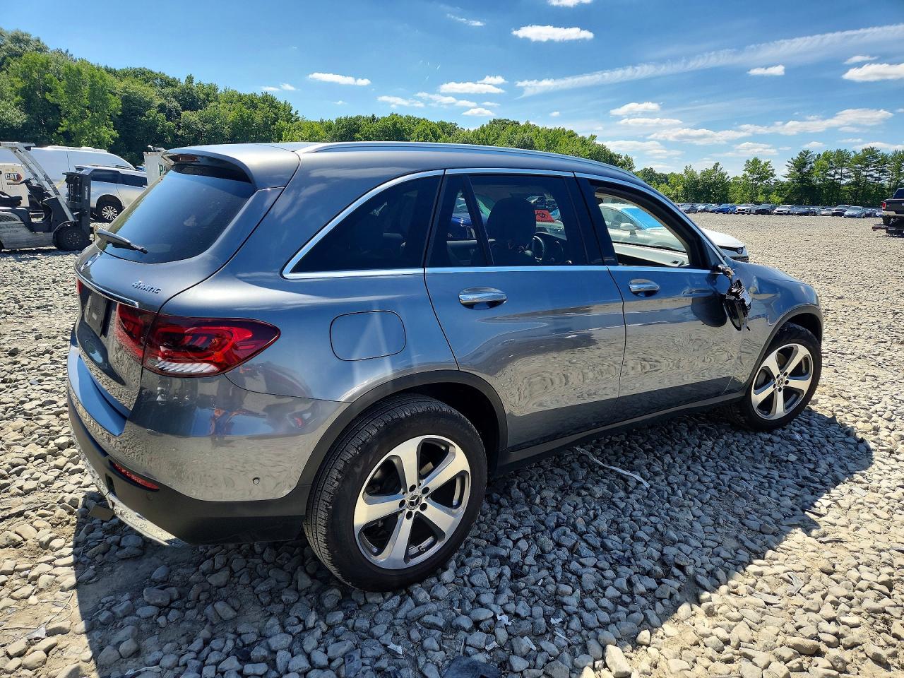 2022 Mercedes-benz Glc 300 4matic Silver vin: W1N0G8EB9NV342067