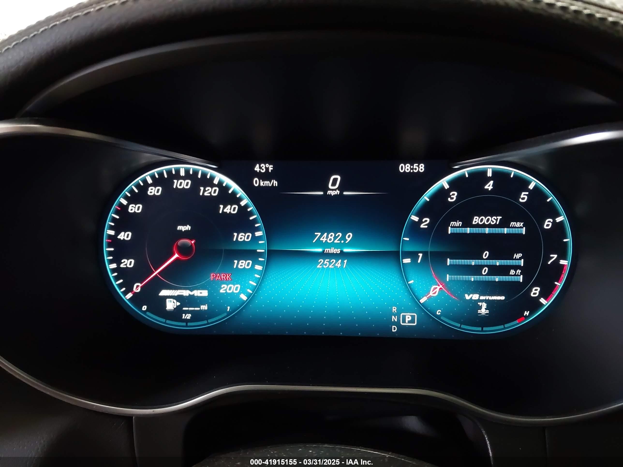 2021 Mercedes-benz Amg Glc 63 4matic Black vin: W1N0G8JB9MF960987