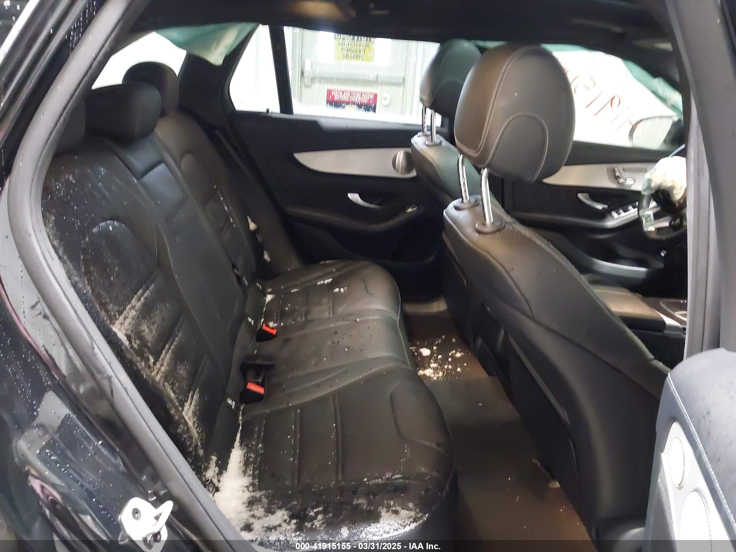 2021 Mercedes-benz Amg Glc 63 4matic Black vin: W1N0G8JB9MF960987