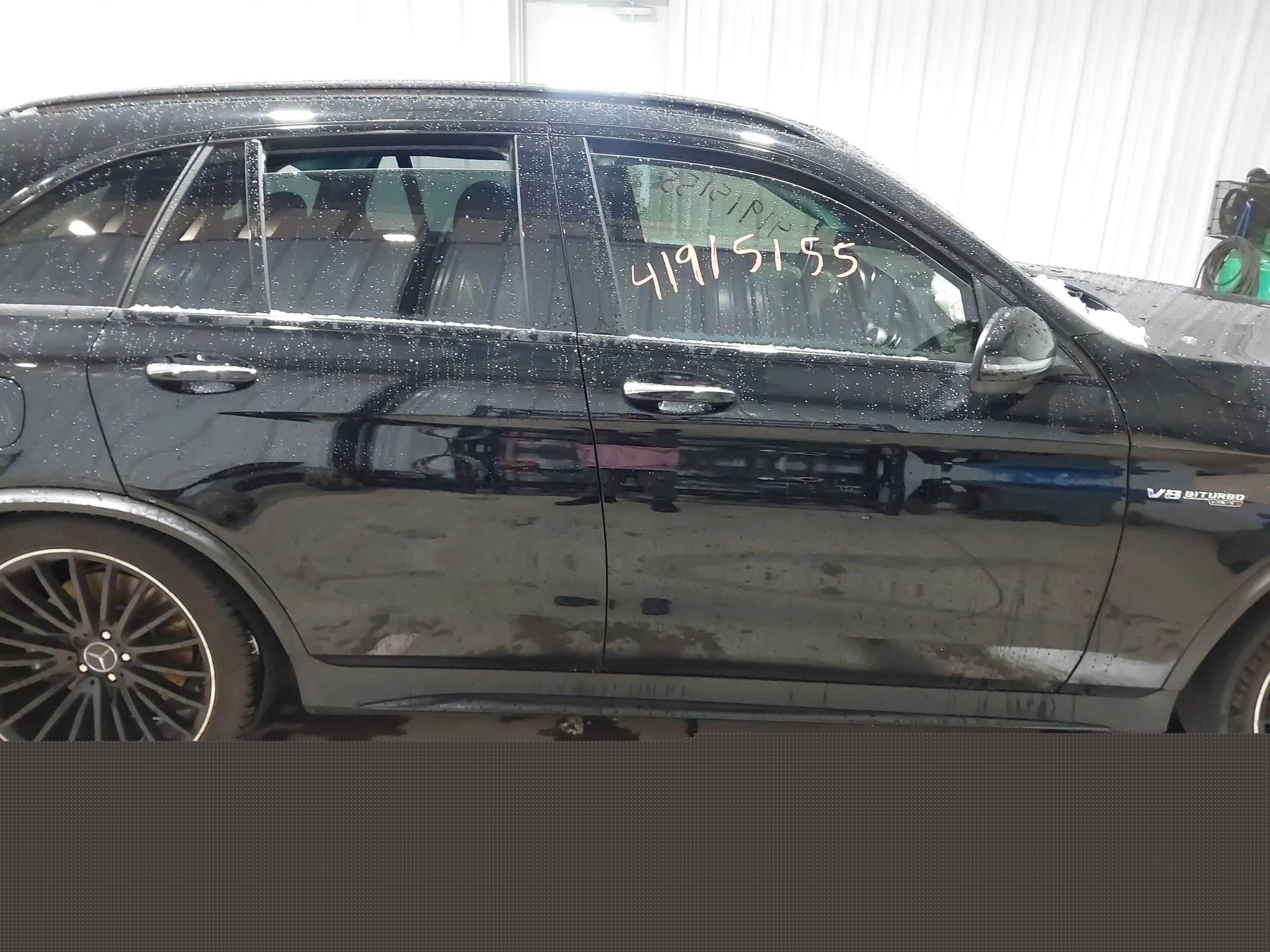 2021 Mercedes-benz Amg Glc 63 4matic Black vin: W1N0G8JB9MF960987