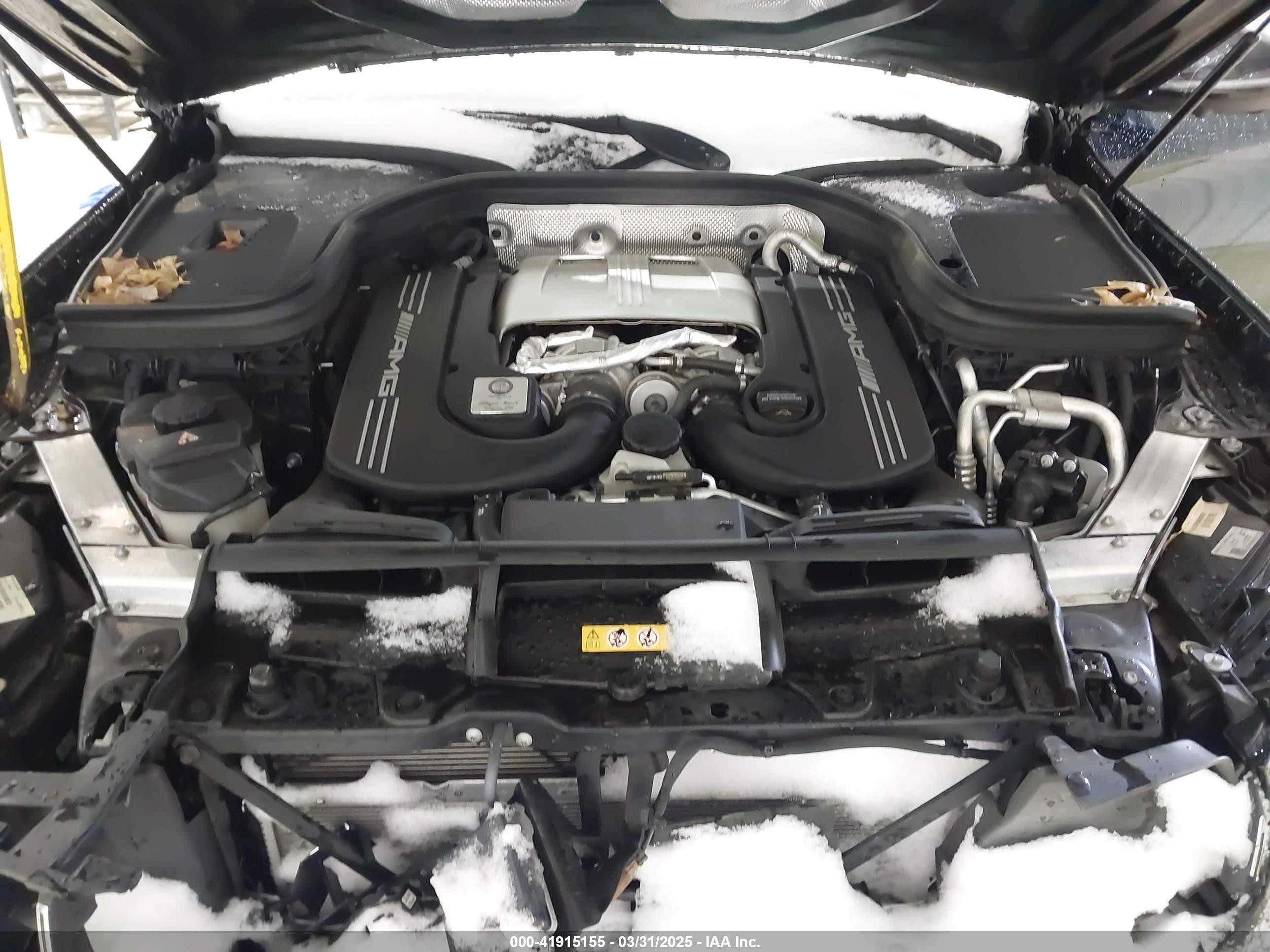 2021 Mercedes-benz Amg Glc 63 4matic Black vin: W1N0G8JB9MF960987