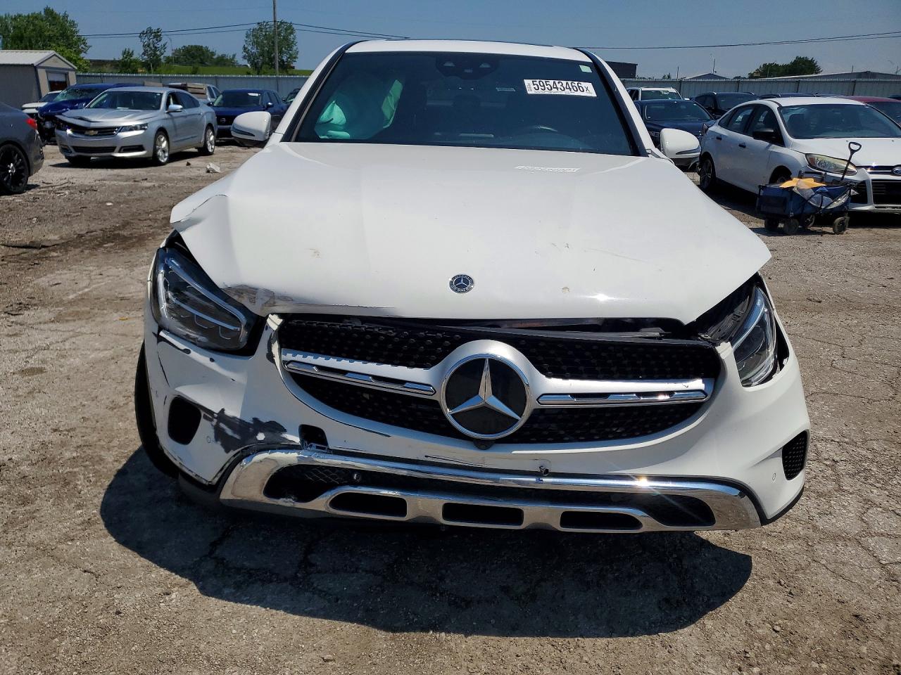 2020 Mercedes-benz Glc Coupe 300 4matic White vin: W1N0J8EB5LF812216