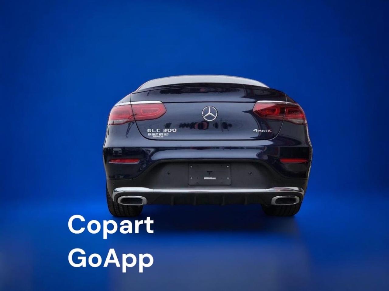 2021 Mercedes-benz Glc Coupe 300 4matic Blue vin: W1N0J8EB6MF972350