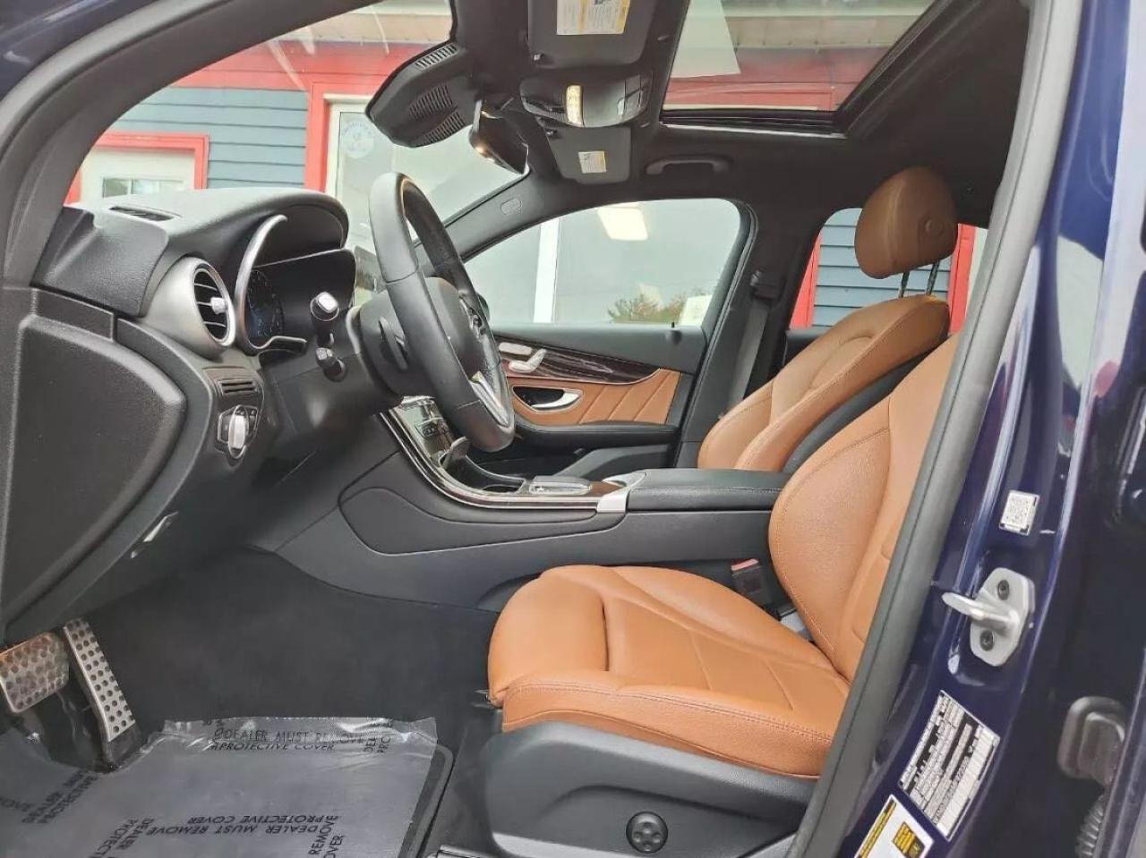 2021 Mercedes-benz Glc Coupe 300 4matic Blue vin: W1N0J8EB6MF972350