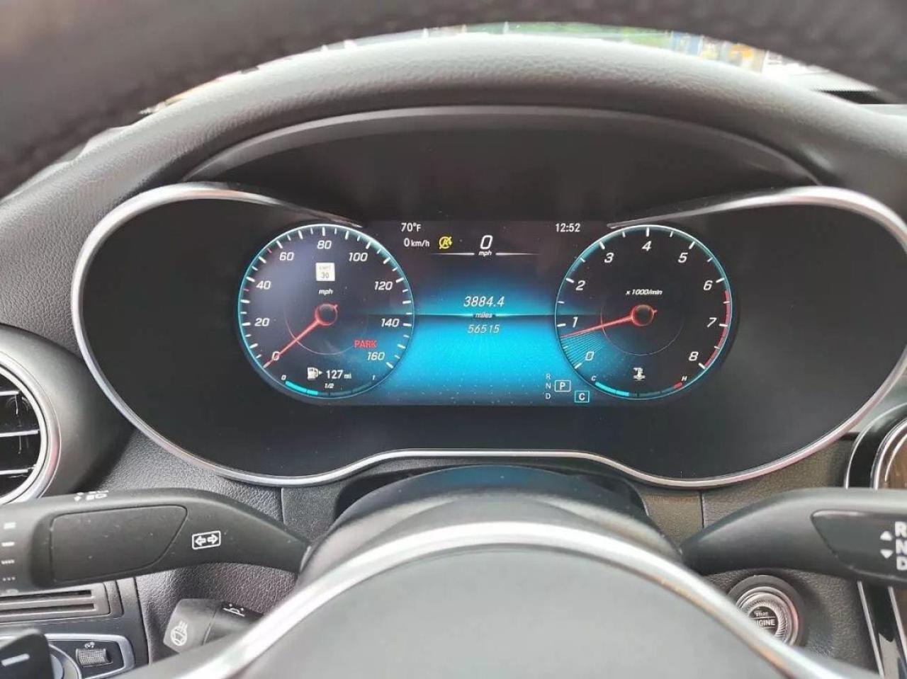 2021 Mercedes-benz Glc Coupe 300 4matic Blue vin: W1N0J8EB6MF972350