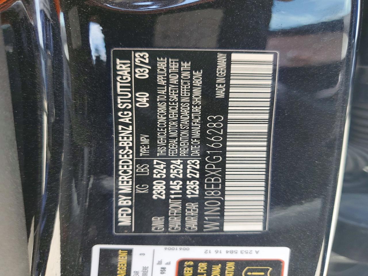 2023 Mercedes-benz Glc Coupe 300 4matic Black vin: W1N0J8EBXPG166283