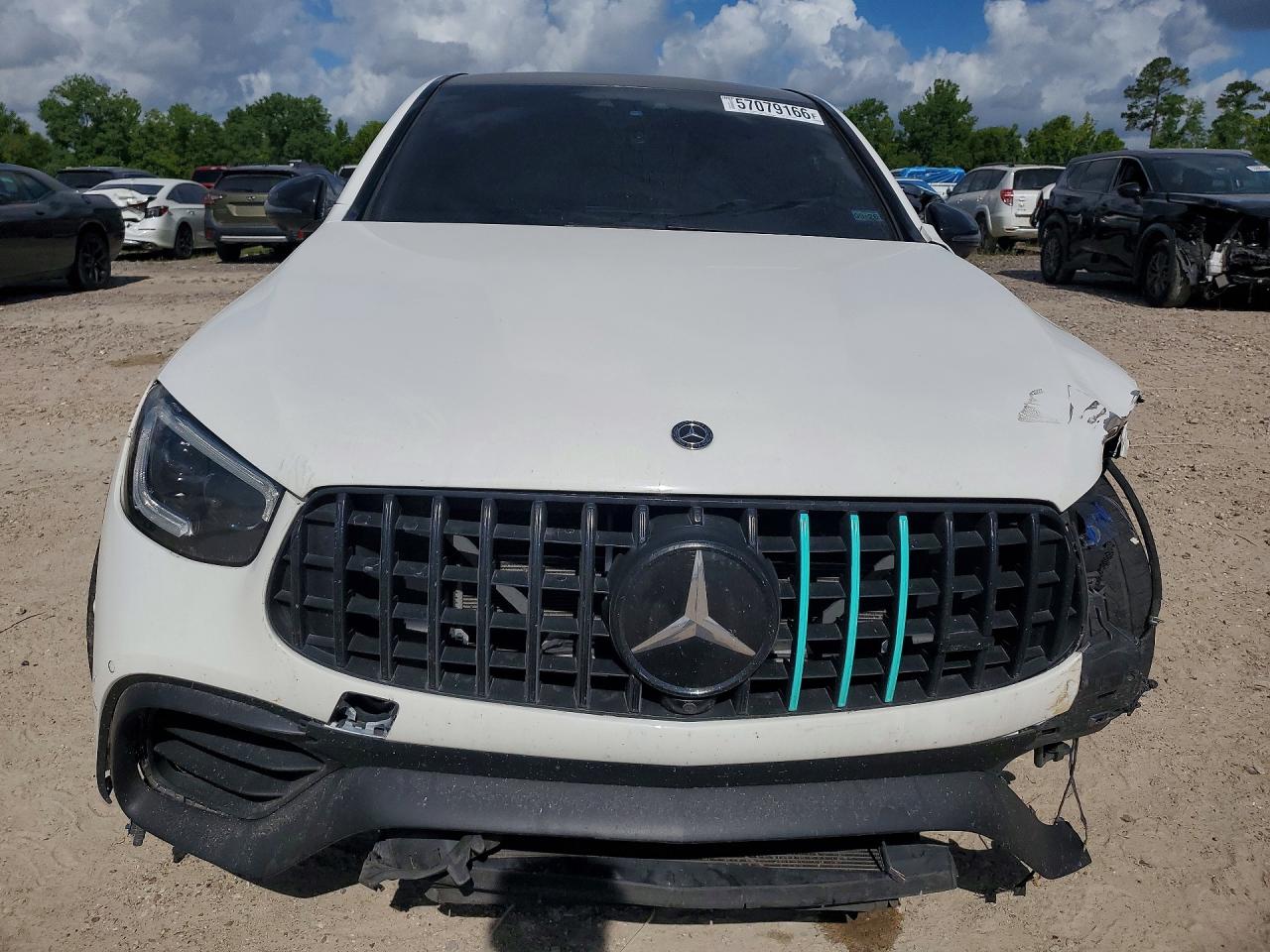 2020 Mercedes-benz Glc Coupe White vin: W1N0J8JB0LF802375
