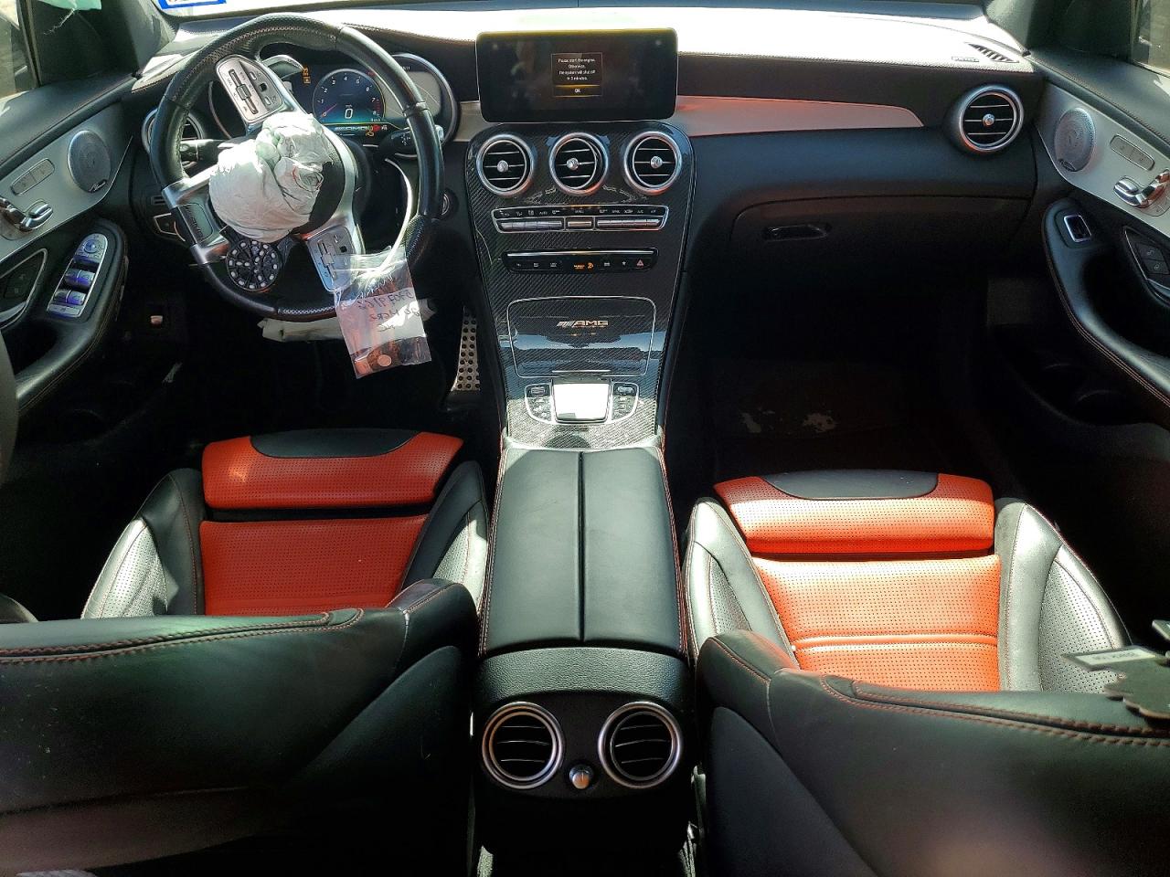 2020 Mercedes-benz Glc Coupe White vin: W1N0J8JB0LF802375