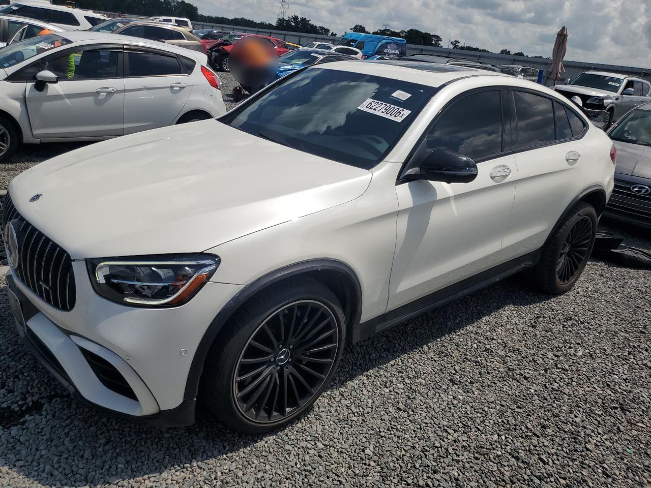 2021 Mercedes-benz Glc Coupe 63 4matic Amg White vin: W1N0J8JB0MF895674