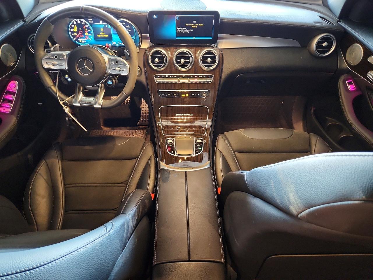 2021 Mercedes-benz Glc Coupe 63 4matic Amg Black vin: W1N0J8JB0MF900243