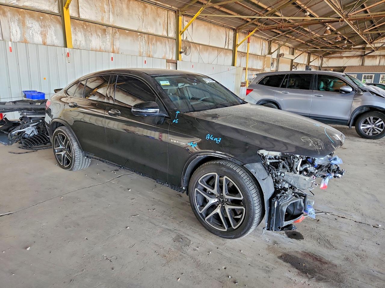 2021 Mercedes-benz Glc Coupe 63 4matic Amg Black vin: W1N0J8JB0MF900243