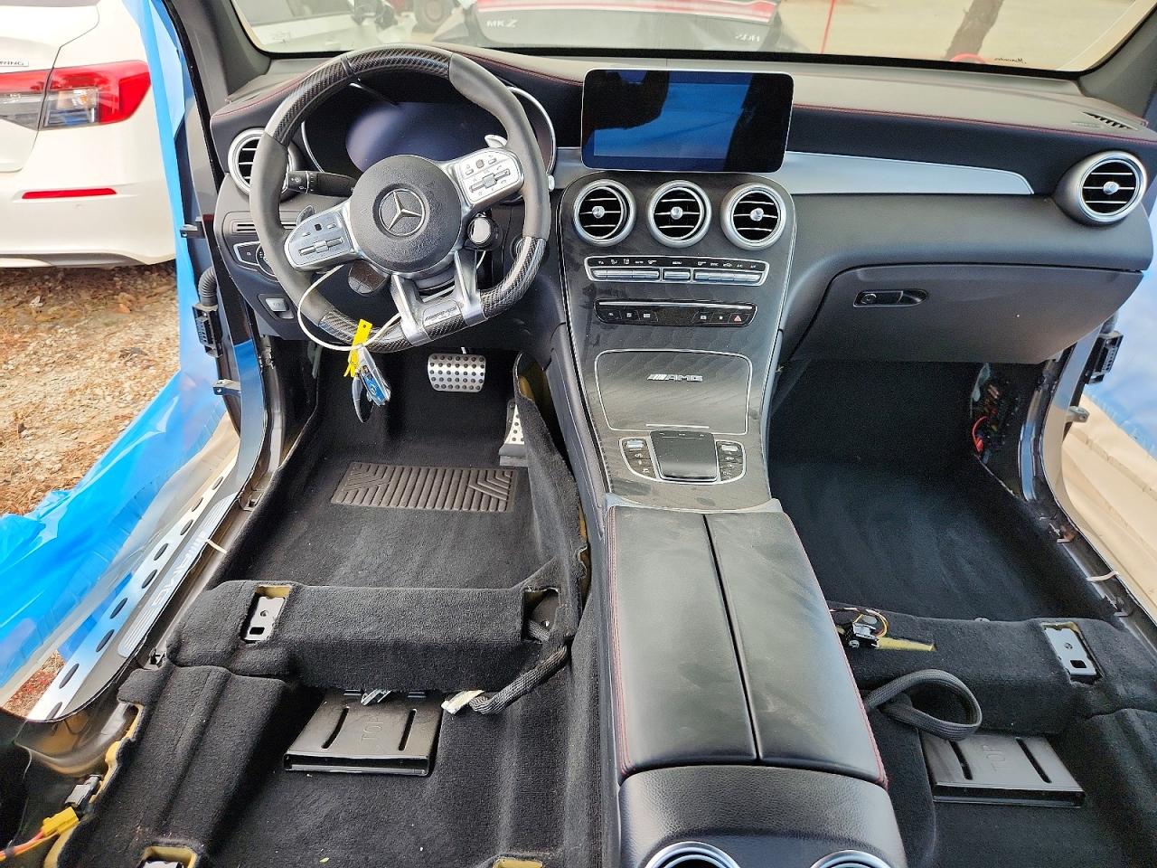 2021 Mercedes-benz Glc Coupe 63 S 4matic Amg Black vin: W1N0J8KB9MF926452