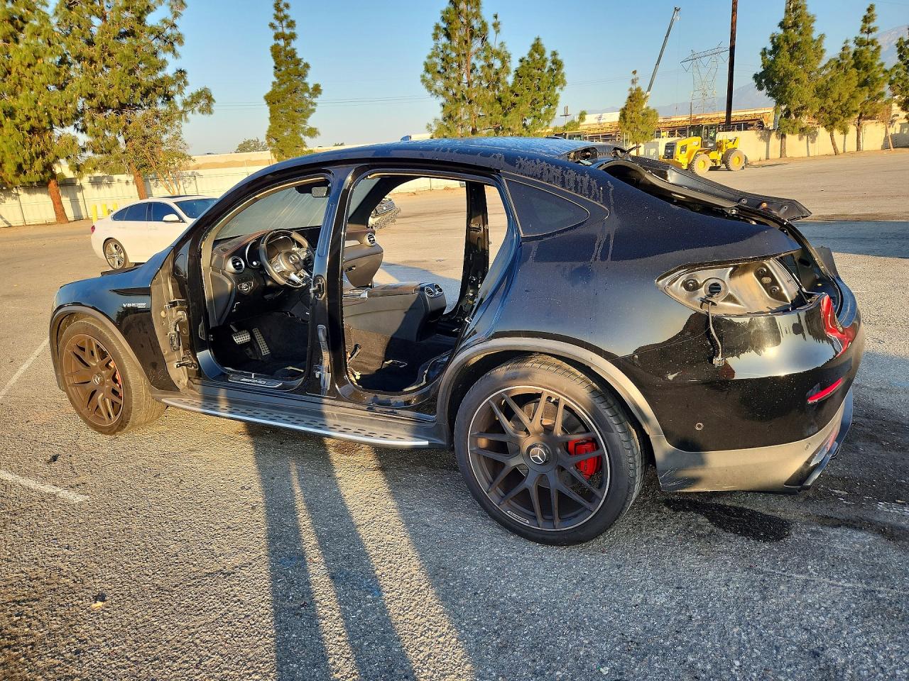 2021 Mercedes-benz Glc Coupe 63 S 4matic Amg Black vin: W1N0J8KB9MF926452