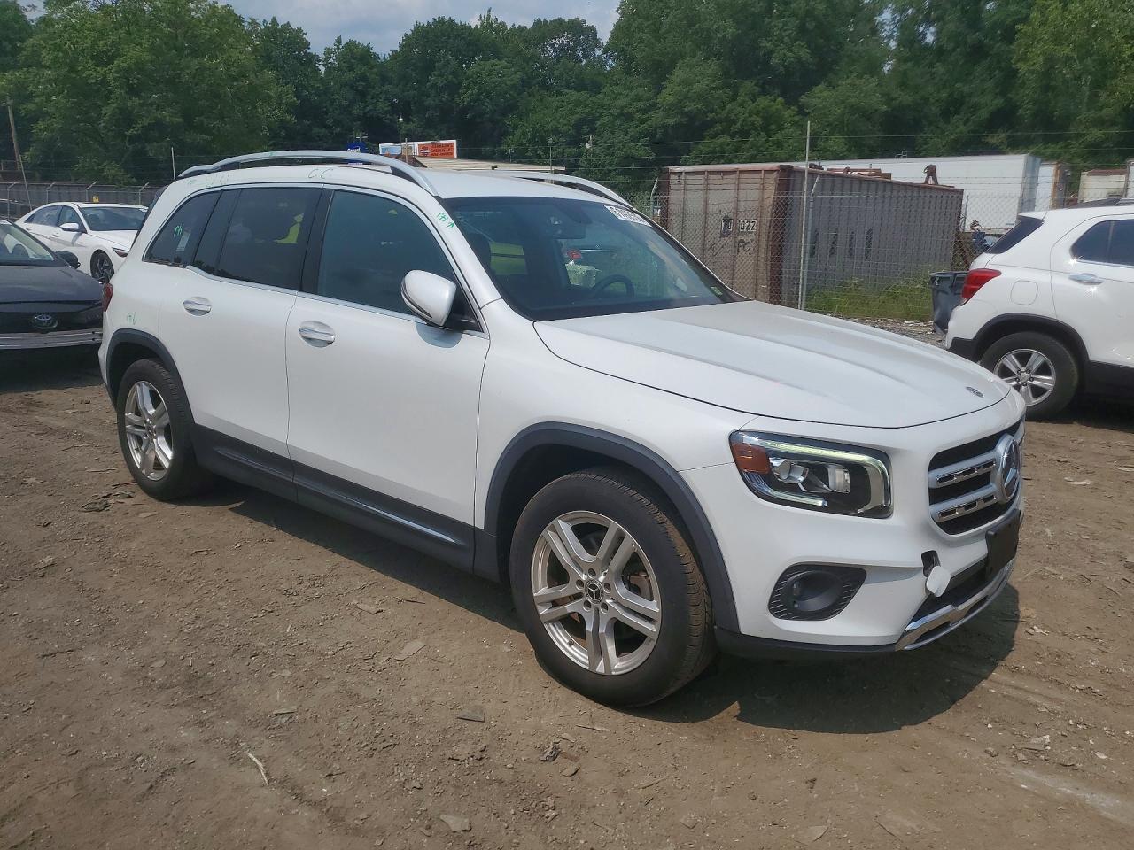 2020 Mercedes-benz Glb 250 White vin: W1N4M4GB0LW032106