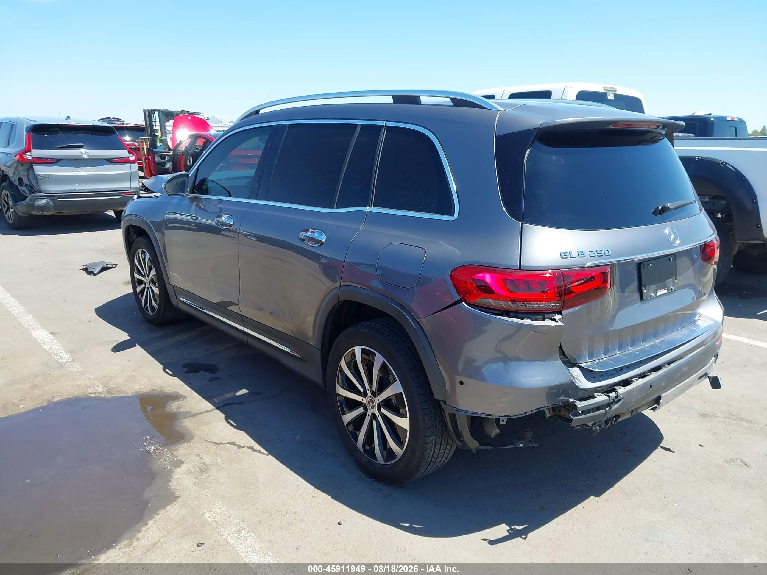 2023 Mercedes-benz Glb 250 Gray vin: W1N4M4GB1PW265577