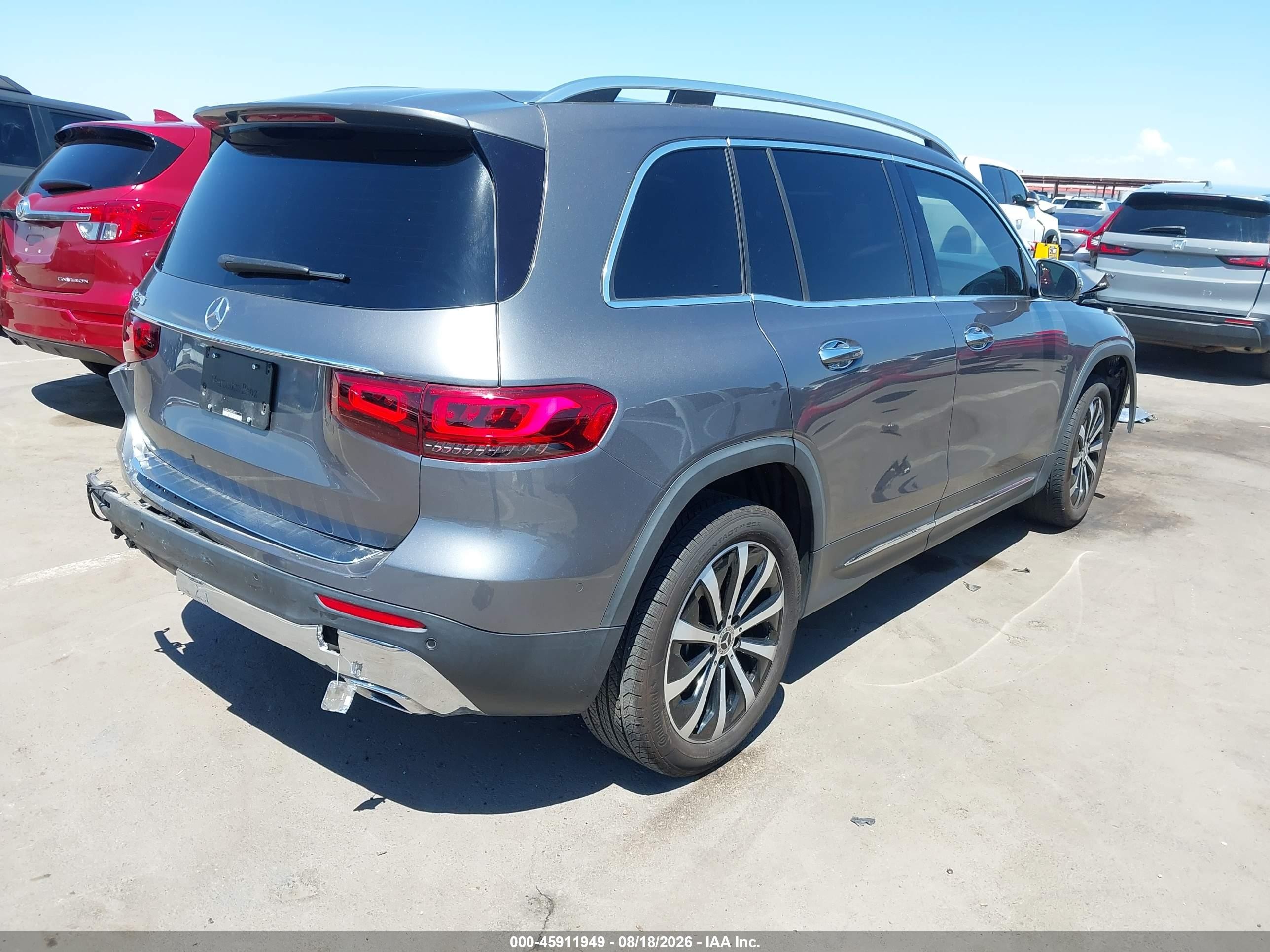 2023 Mercedes-benz Glb 250 Gray vin: W1N4M4GB1PW265577