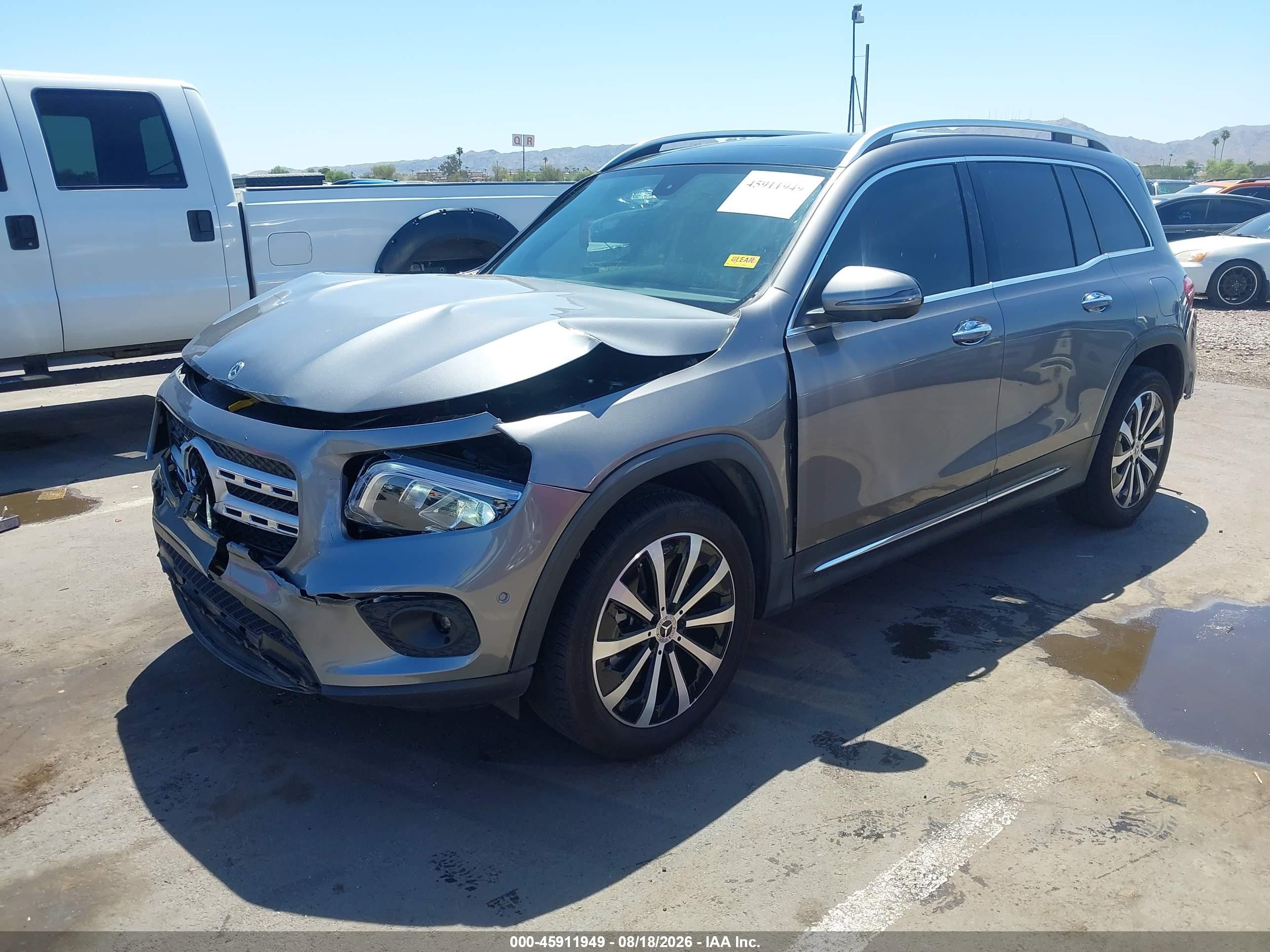 2023 Mercedes-benz Glb 250 Gray vin: W1N4M4GB1PW265577