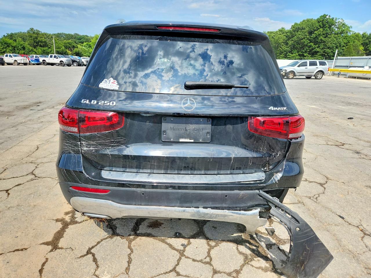 2020 Mercedes-benz Glb 250 4matic Черный vin: W1N4M4HB1LW025583