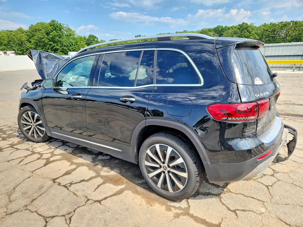 2020 Mercedes-benz Glb 250 4matic Черный vin: W1N4M4HB1LW025583