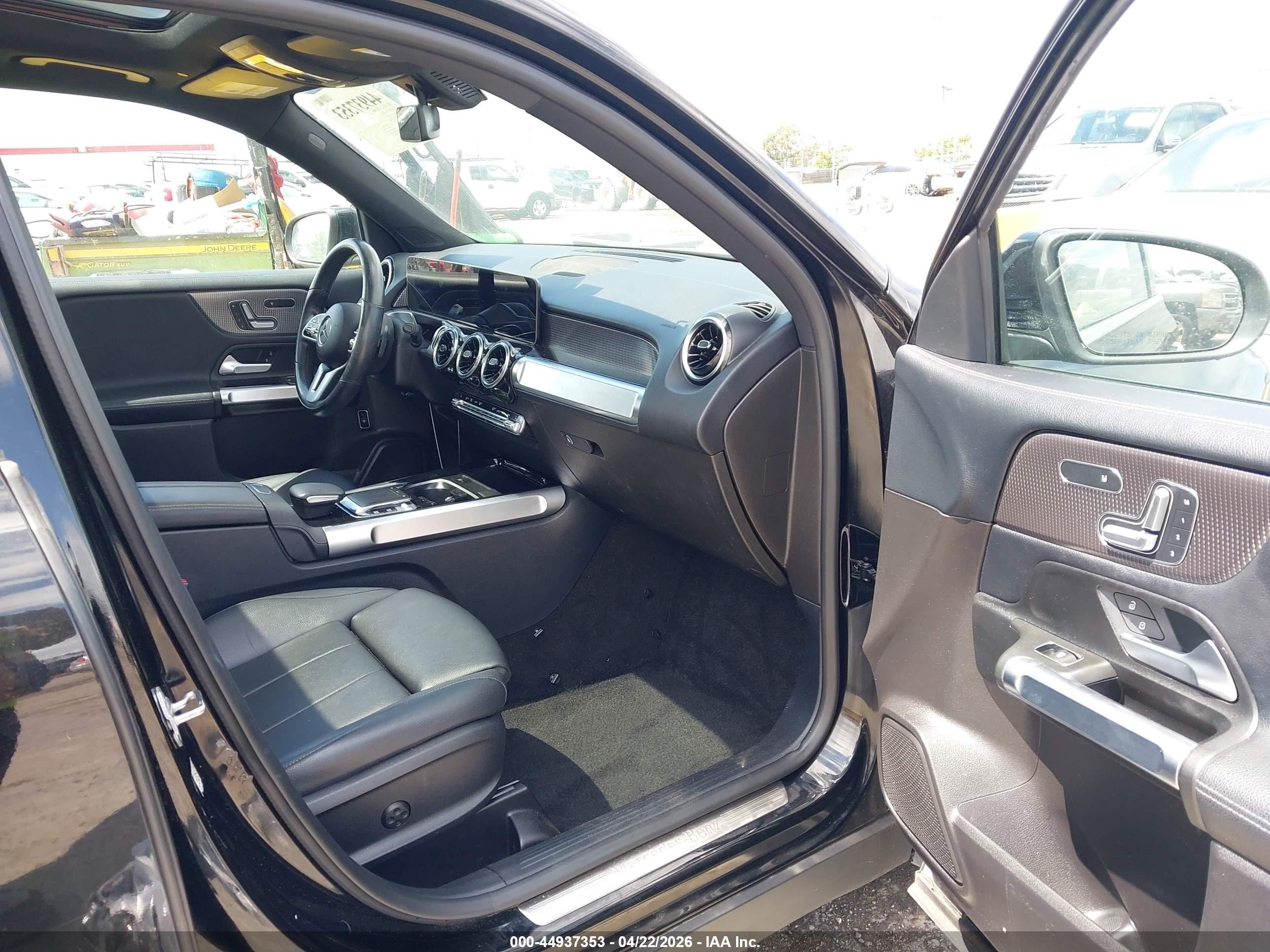 2020 Mercedes-benz Glb 250 4matic Черный vin: W1N4M4HB1LW055022
