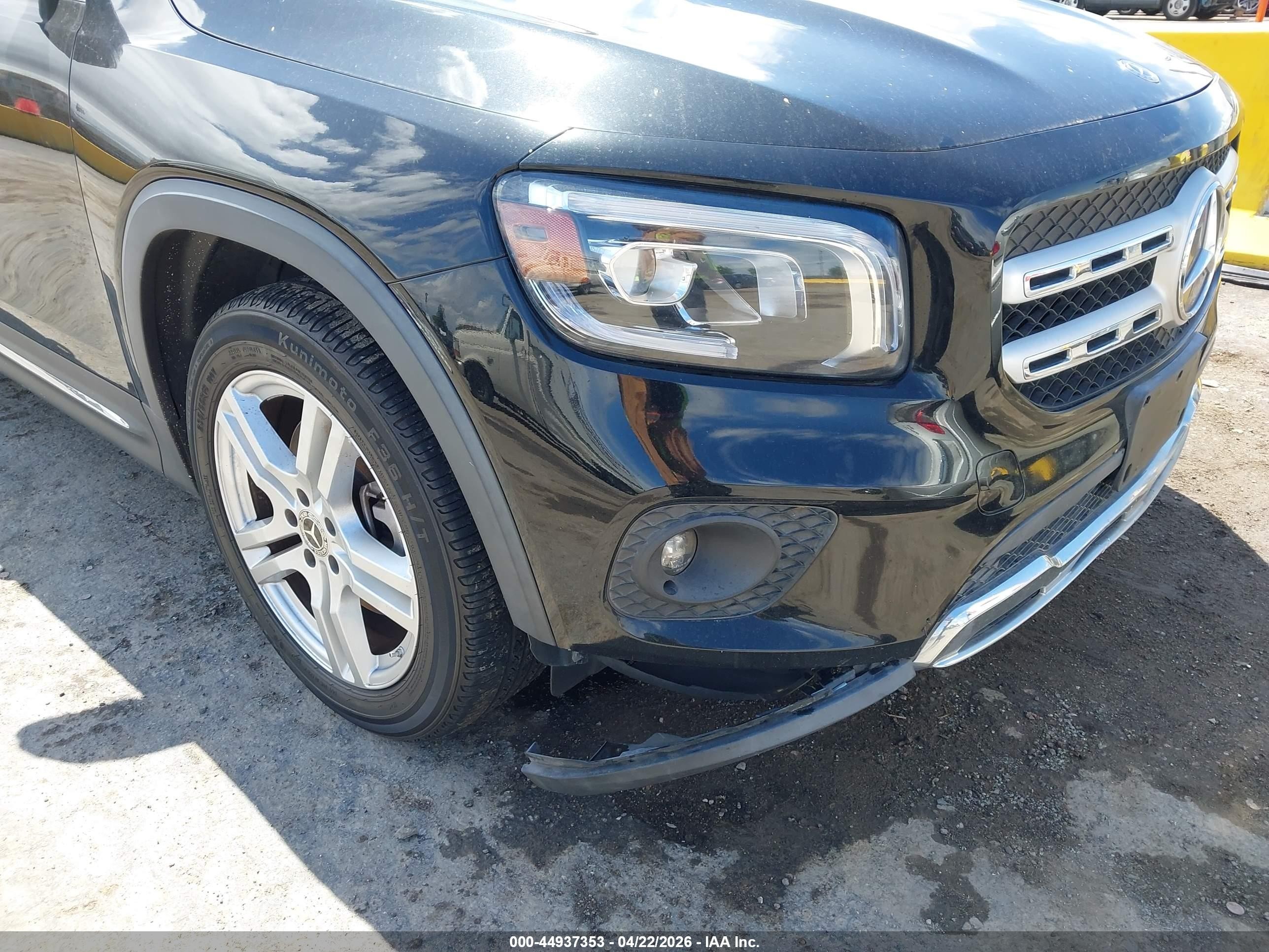 2020 Mercedes-benz Glb 250 4matic Черный vin: W1N4M4HB1LW055022