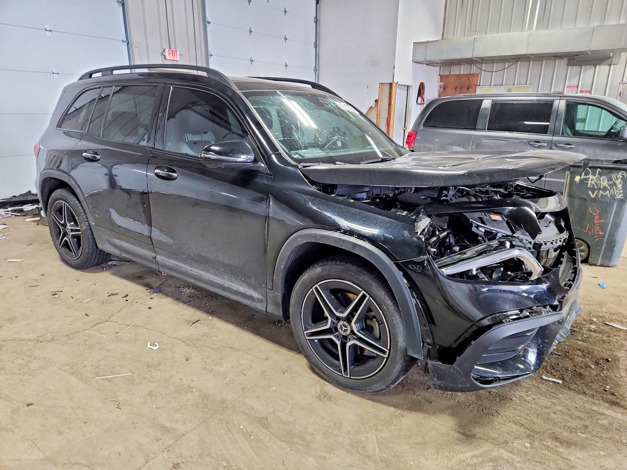 2021 Mercedes-benz Glb 250 4matic Black vin: W1N4M4HB1MW107850