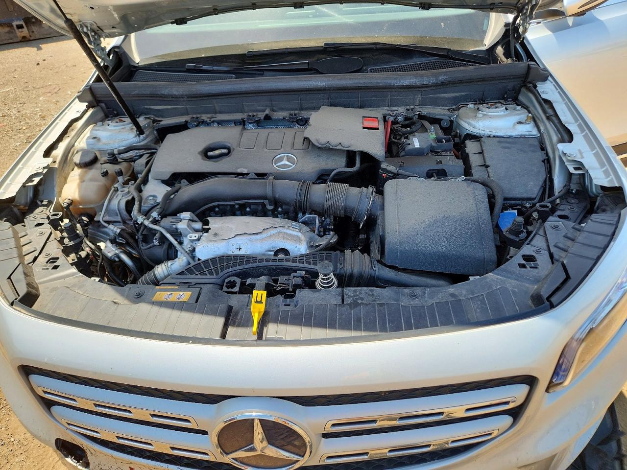 2021 Mercedes-benz Glb 250 4matic Серебряный vin: W1N4M4HB1MW159172