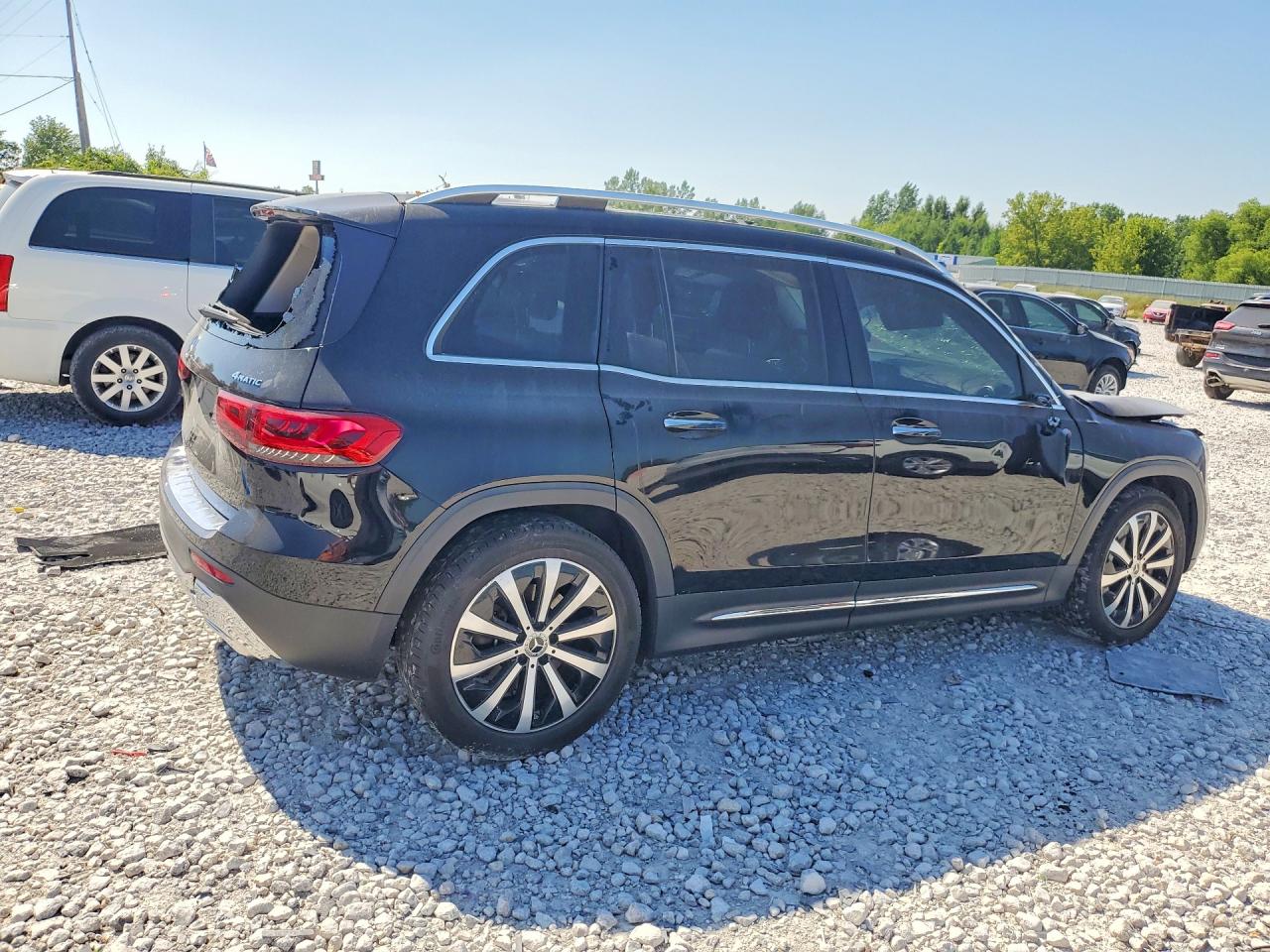 2022 Mercedes-benz Glb 250 4matic Черный vin: W1N4M4HB1NW170917