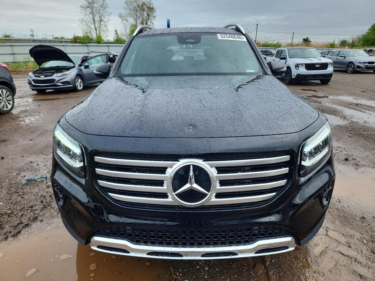 2024 Mercedes-benz Glb 250 4matic Черный vin: W1N4M4HB1RW357824