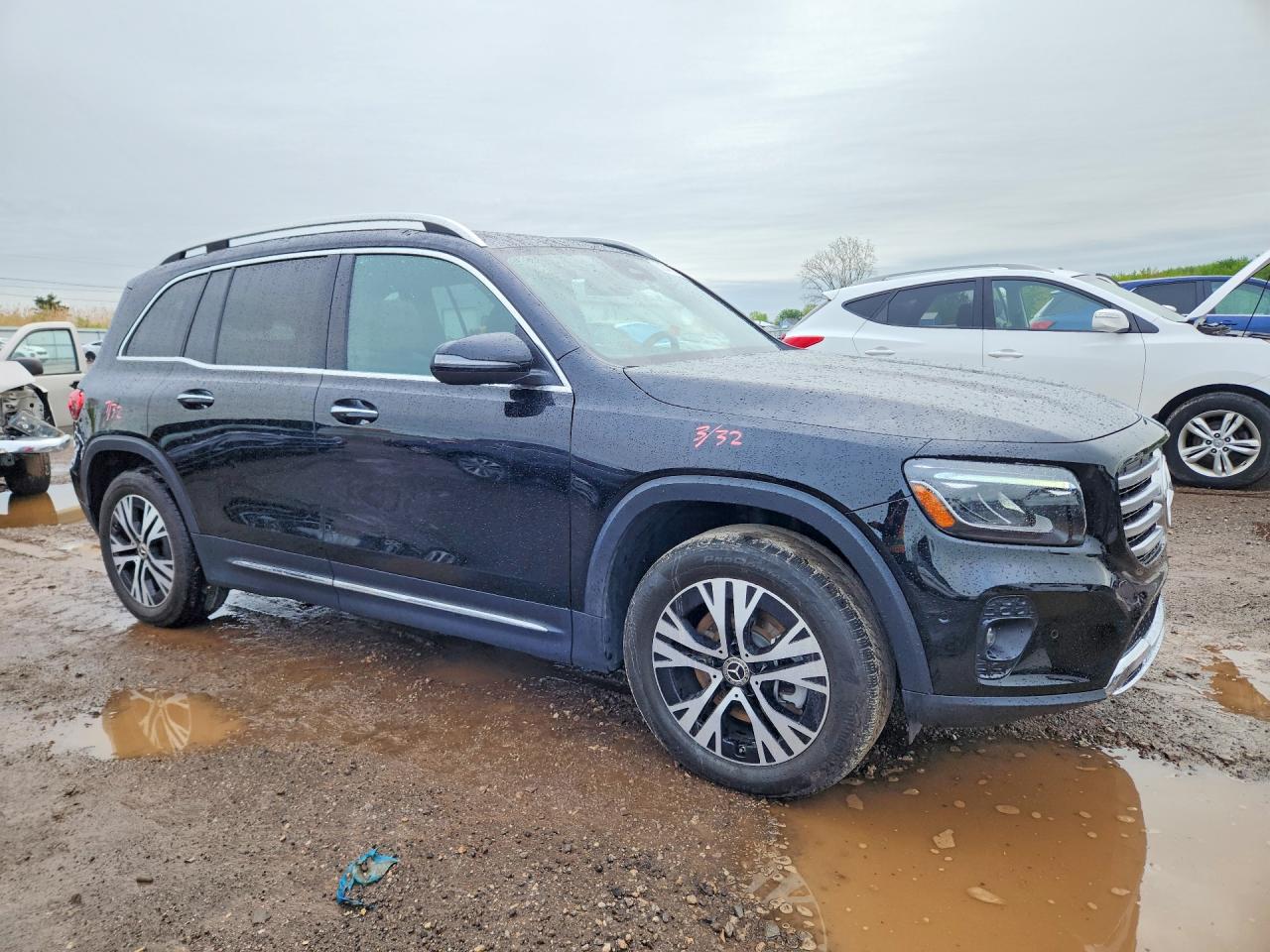 2024 Mercedes-benz Glb 250 4matic Черный vin: W1N4M4HB1RW357824