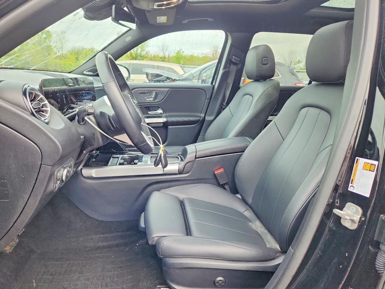 2024 Mercedes-benz Glb 250 4matic Черный vin: W1N4M4HB1RW357824