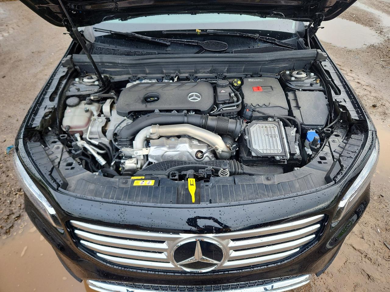 2024 Mercedes-benz Glb 250 4matic Черный vin: W1N4M4HB1RW357824