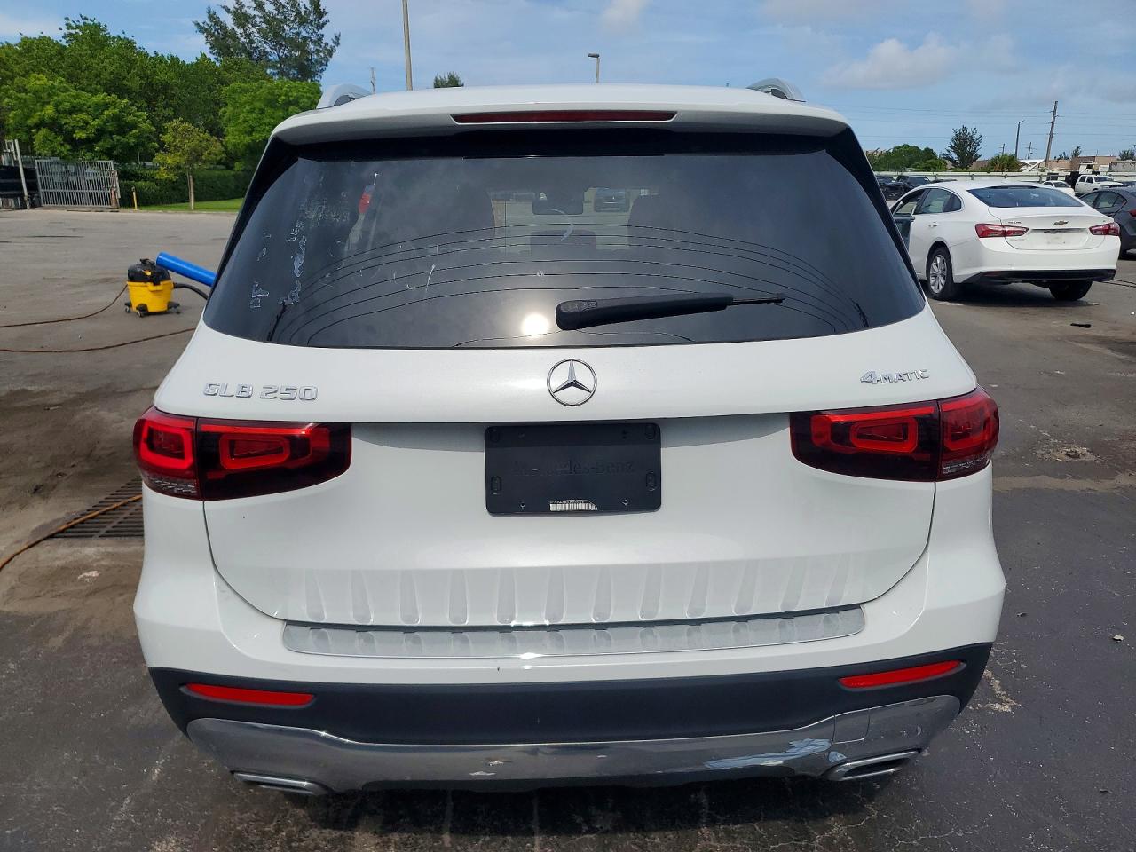 2020 Mercedes-benz Glb 250 4matic Белый vin: W1N4M4HB2LW028024
