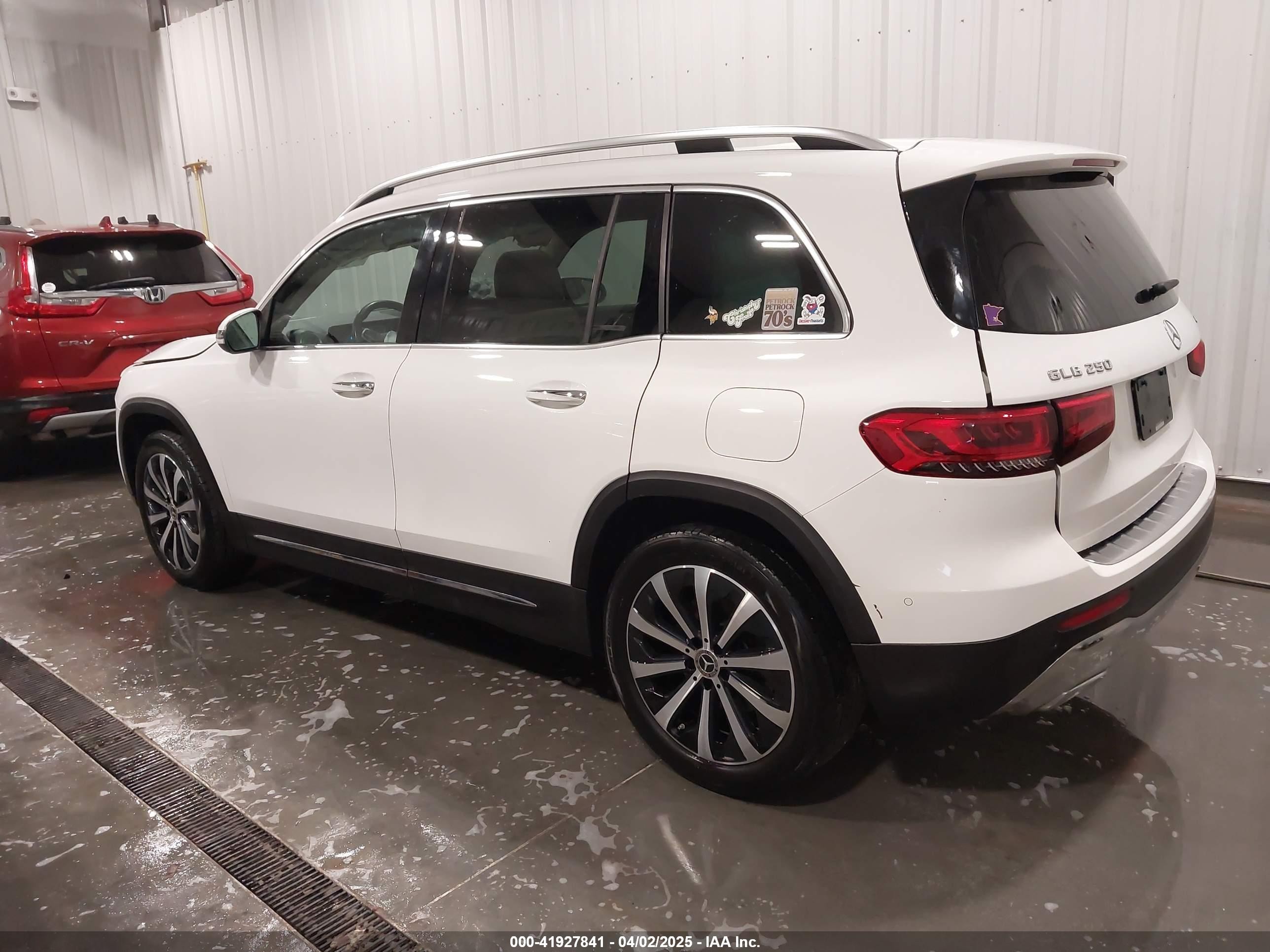 2022 Mercedes-benz Glb 250 4matic White vin: W1N4M4HB2NW260495