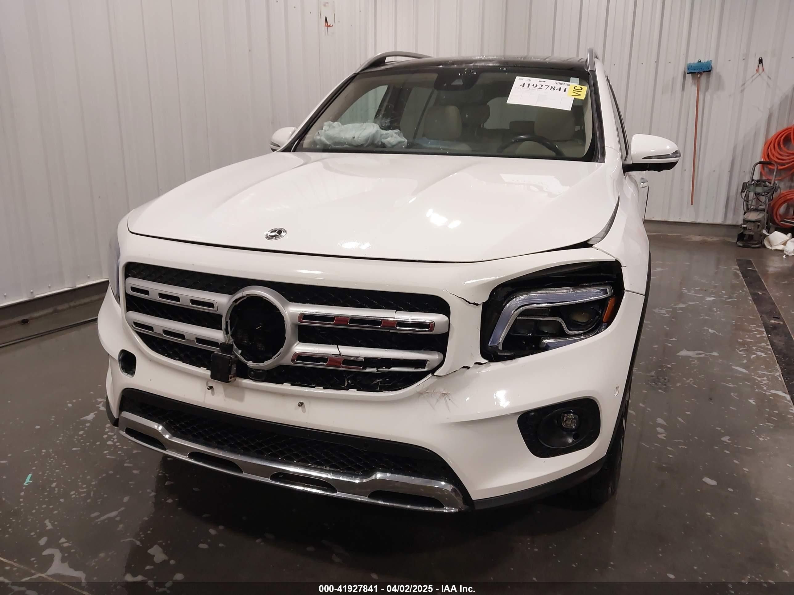 2022 Mercedes-benz Glb 250 4matic White vin: W1N4M4HB2NW260495