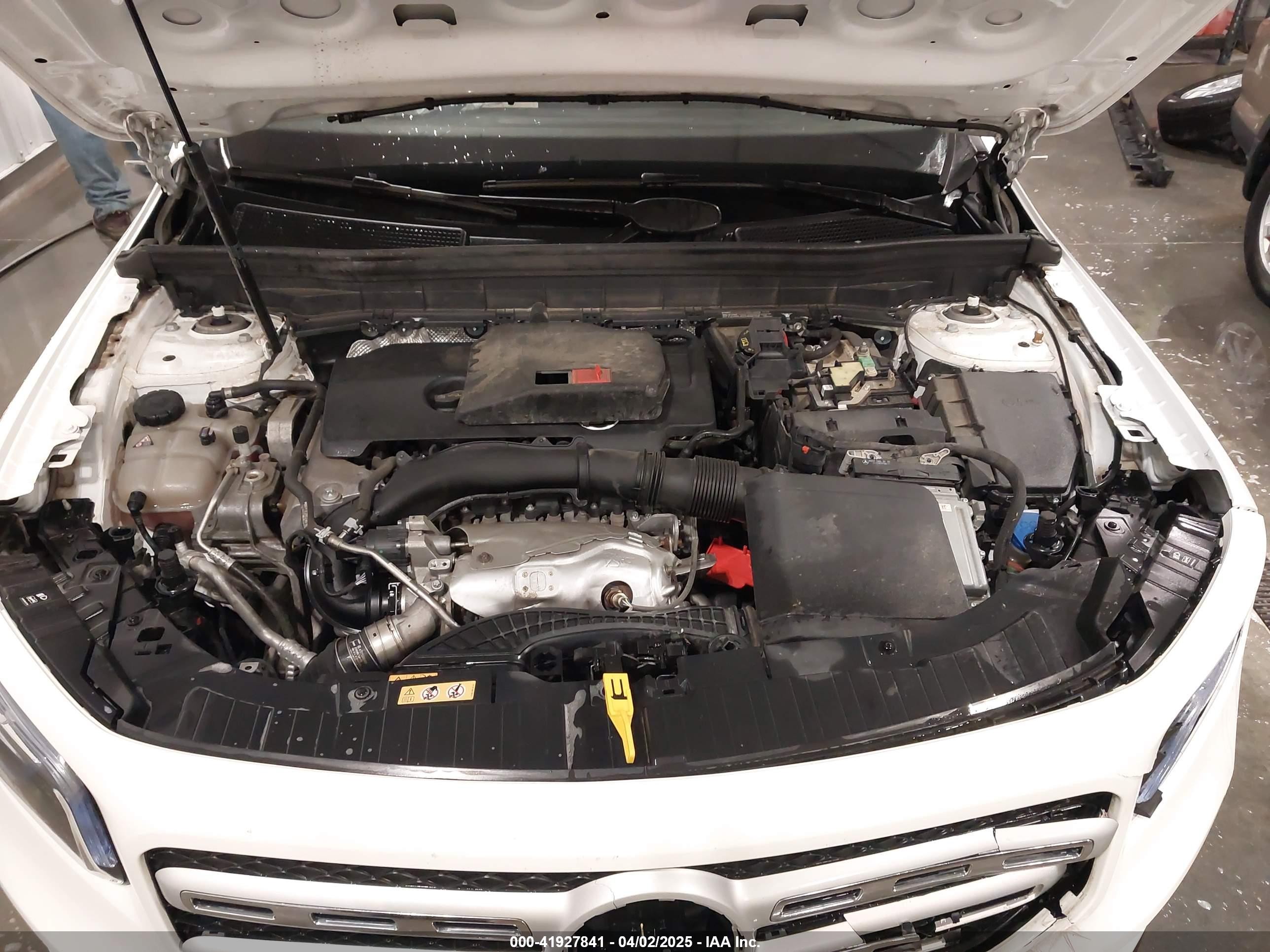2022 Mercedes-benz Glb 250 4matic White vin: W1N4M4HB2NW260495