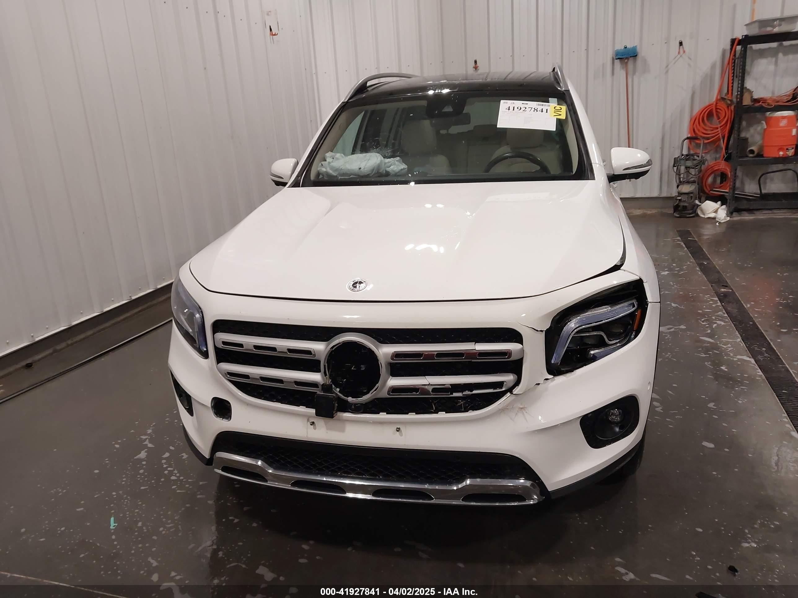2022 Mercedes-benz Glb 250 4matic White vin: W1N4M4HB2NW260495