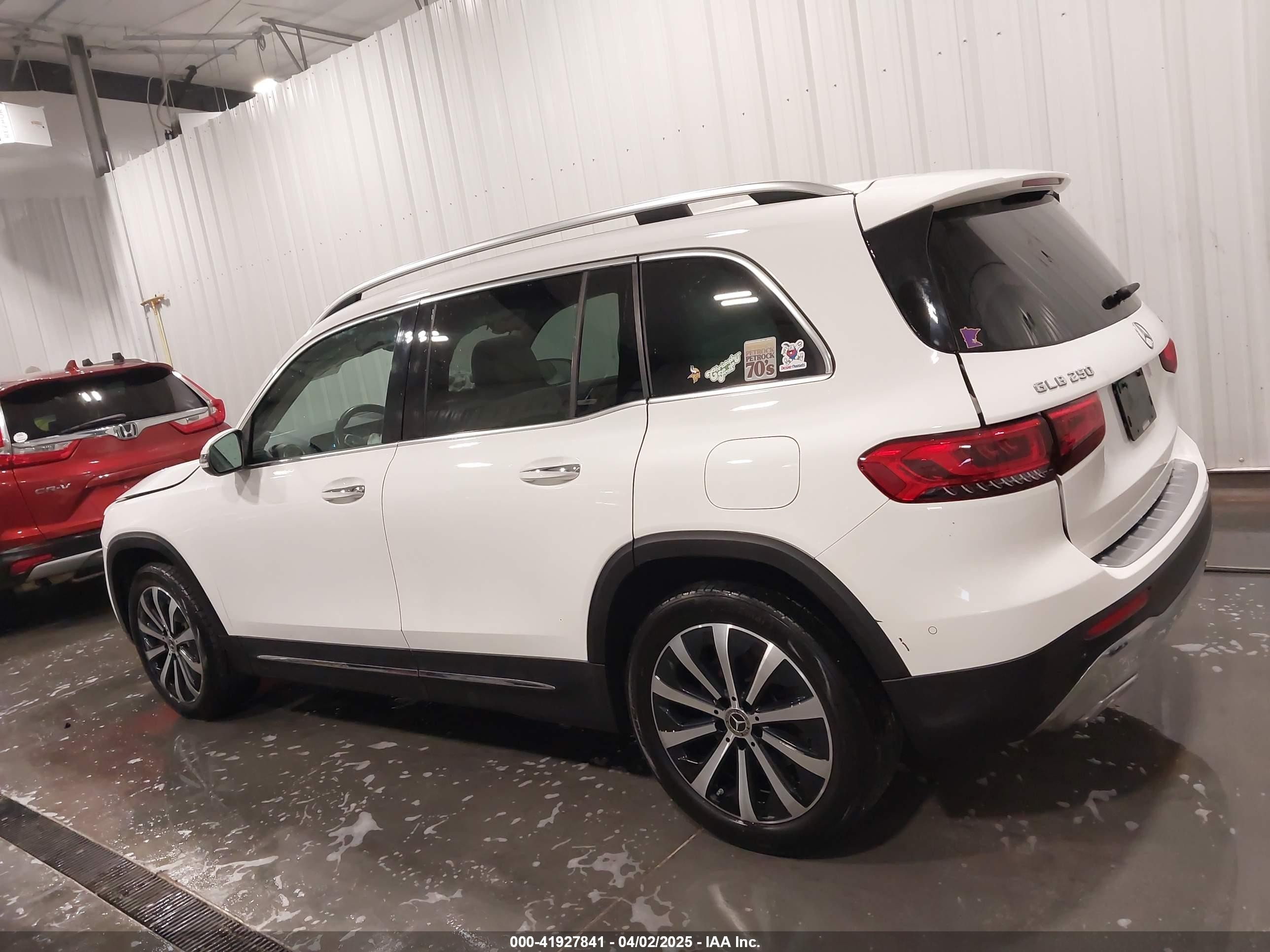 2022 Mercedes-benz Glb 250 4matic White vin: W1N4M4HB2NW260495