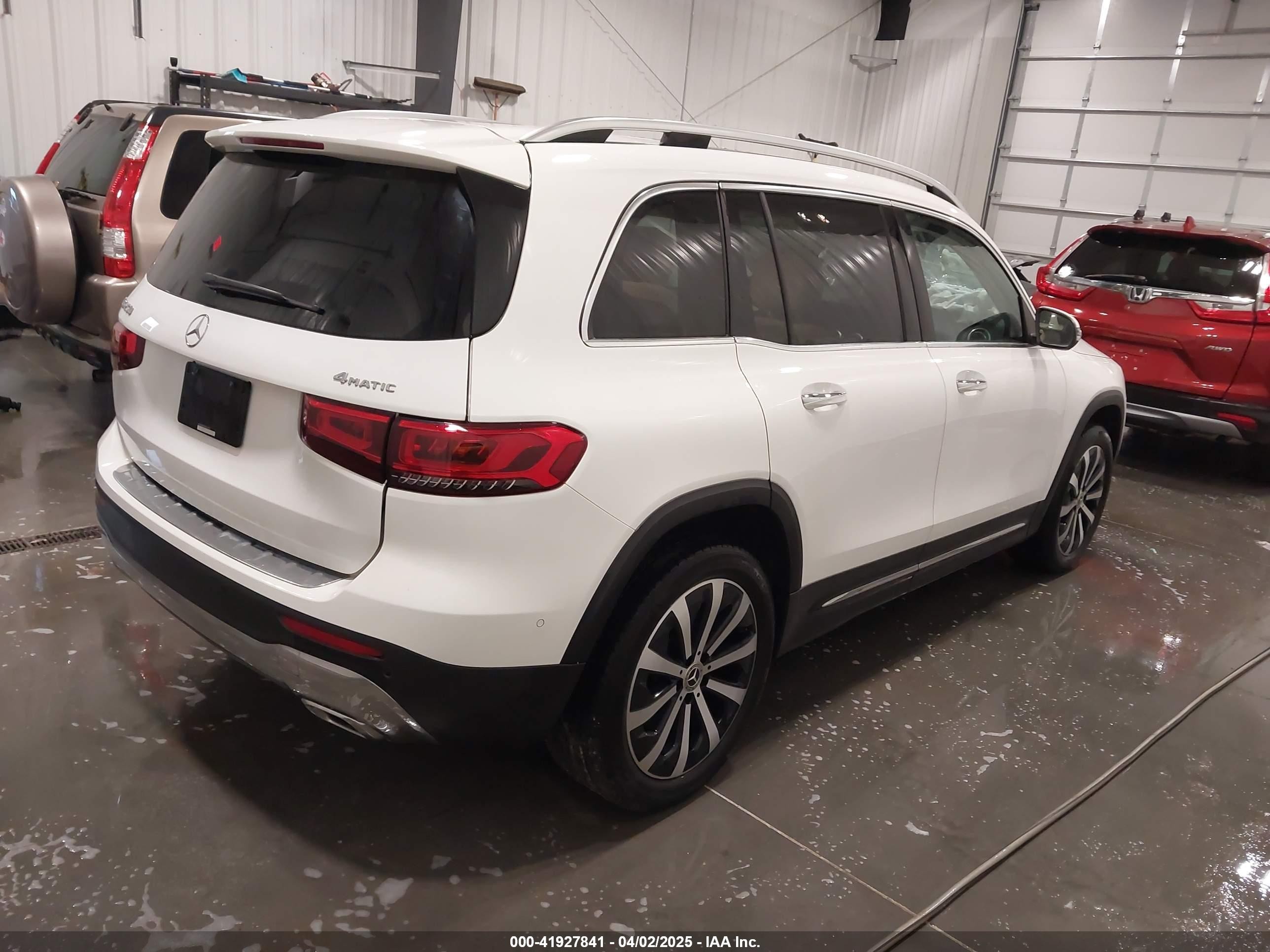2022 Mercedes-benz Glb 250 4matic White vin: W1N4M4HB2NW260495