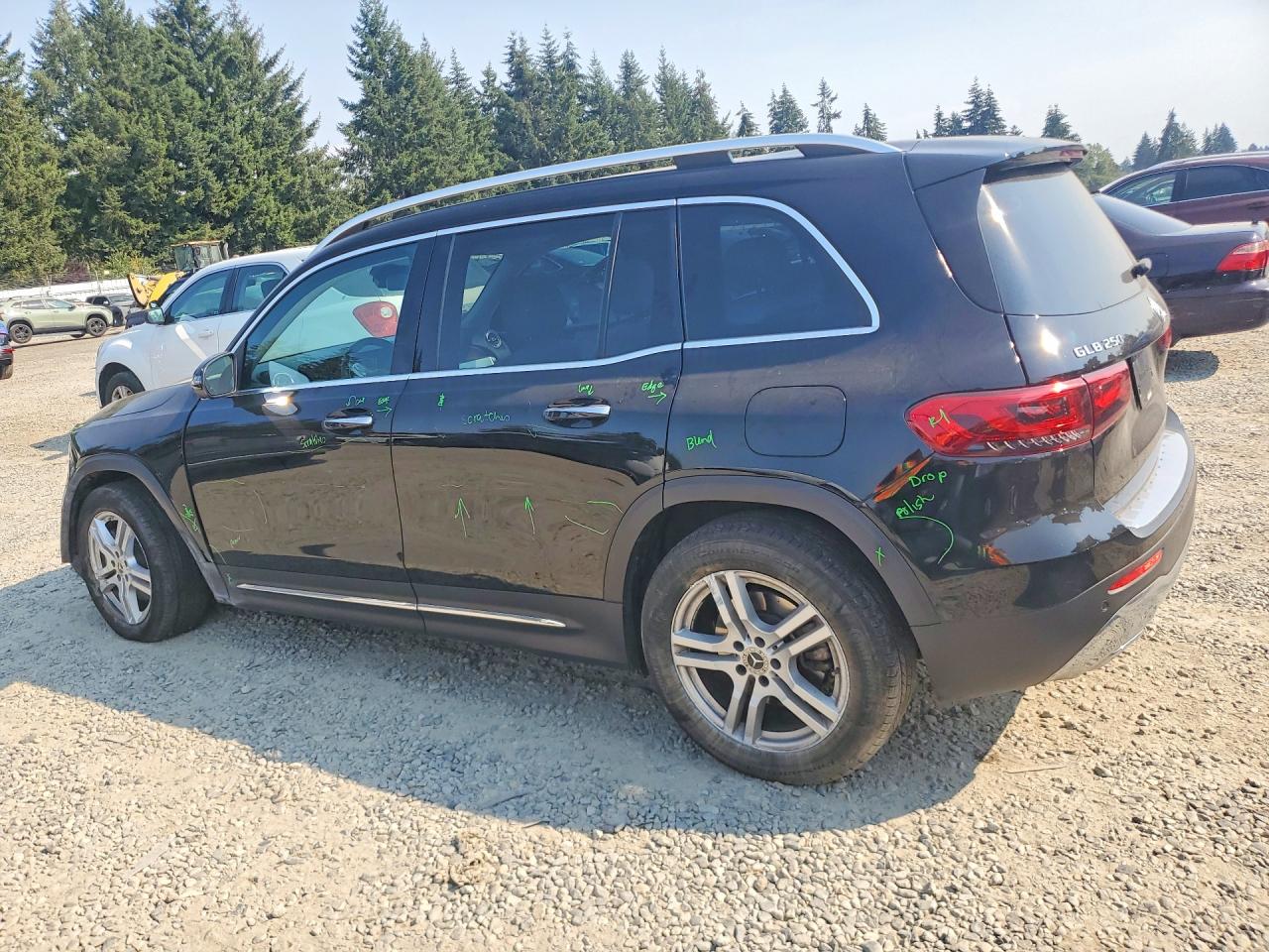 2023 Mercedes-benz Glb 250 4matic Black vin: W1N4M4HB3PW308170