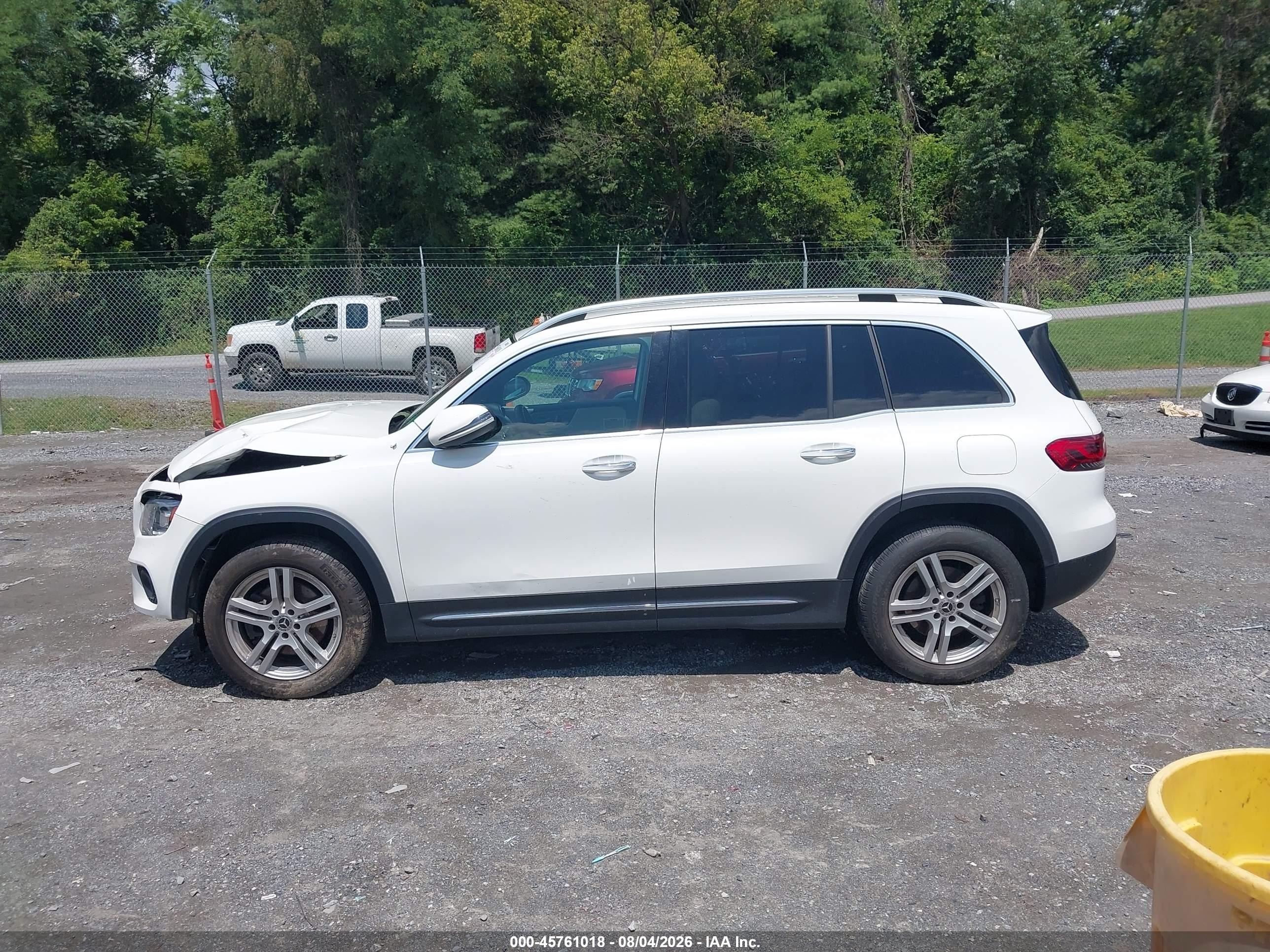 2023 Mercedes-benz Glb 250 4matic White vin: W1N4M4HB3PW323932