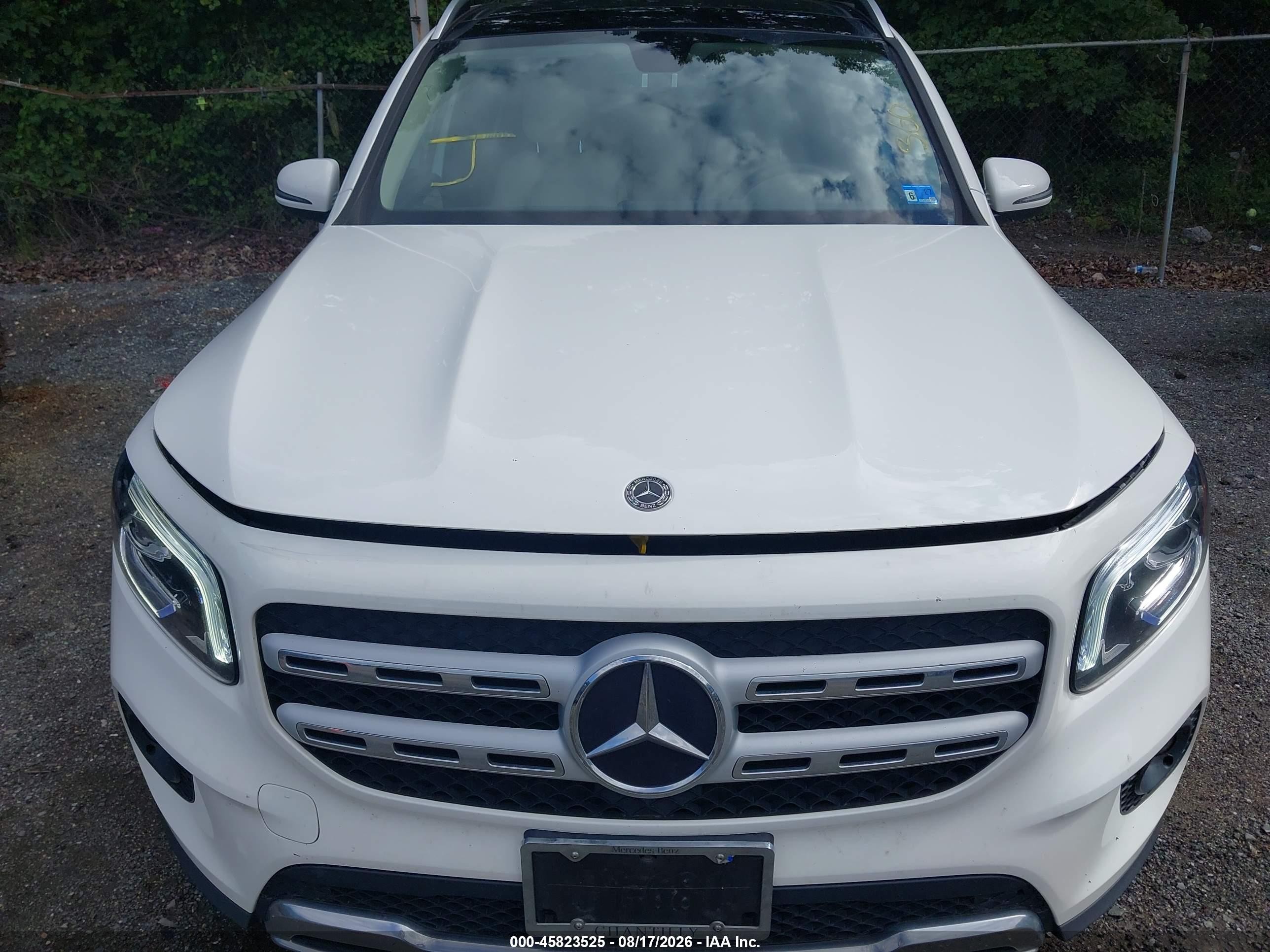 2020 Mercedes-benz Glb 250 4matic White vin: W1N4M4HB4LW030048