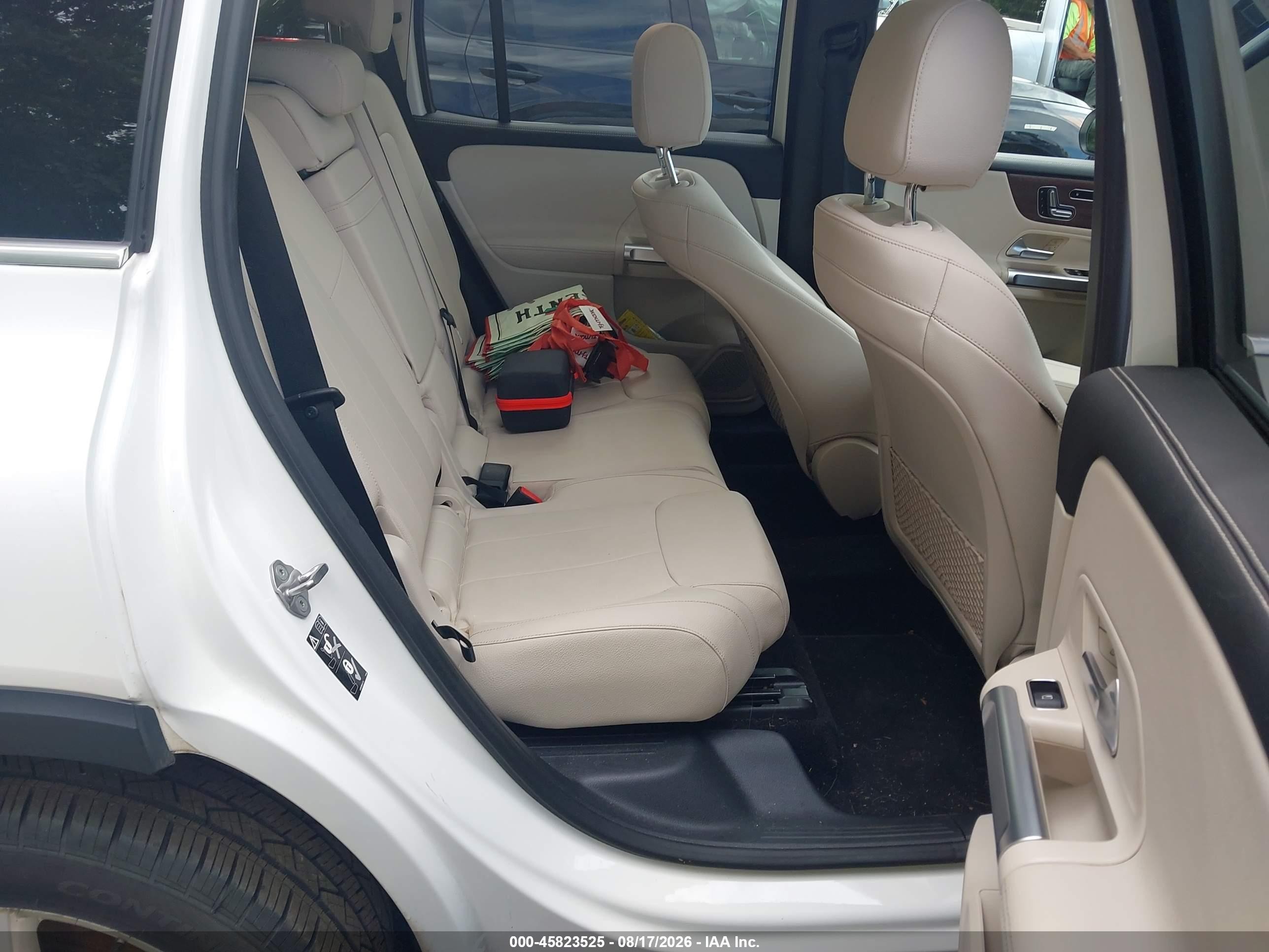 2020 Mercedes-benz Glb 250 4matic White vin: W1N4M4HB4LW030048