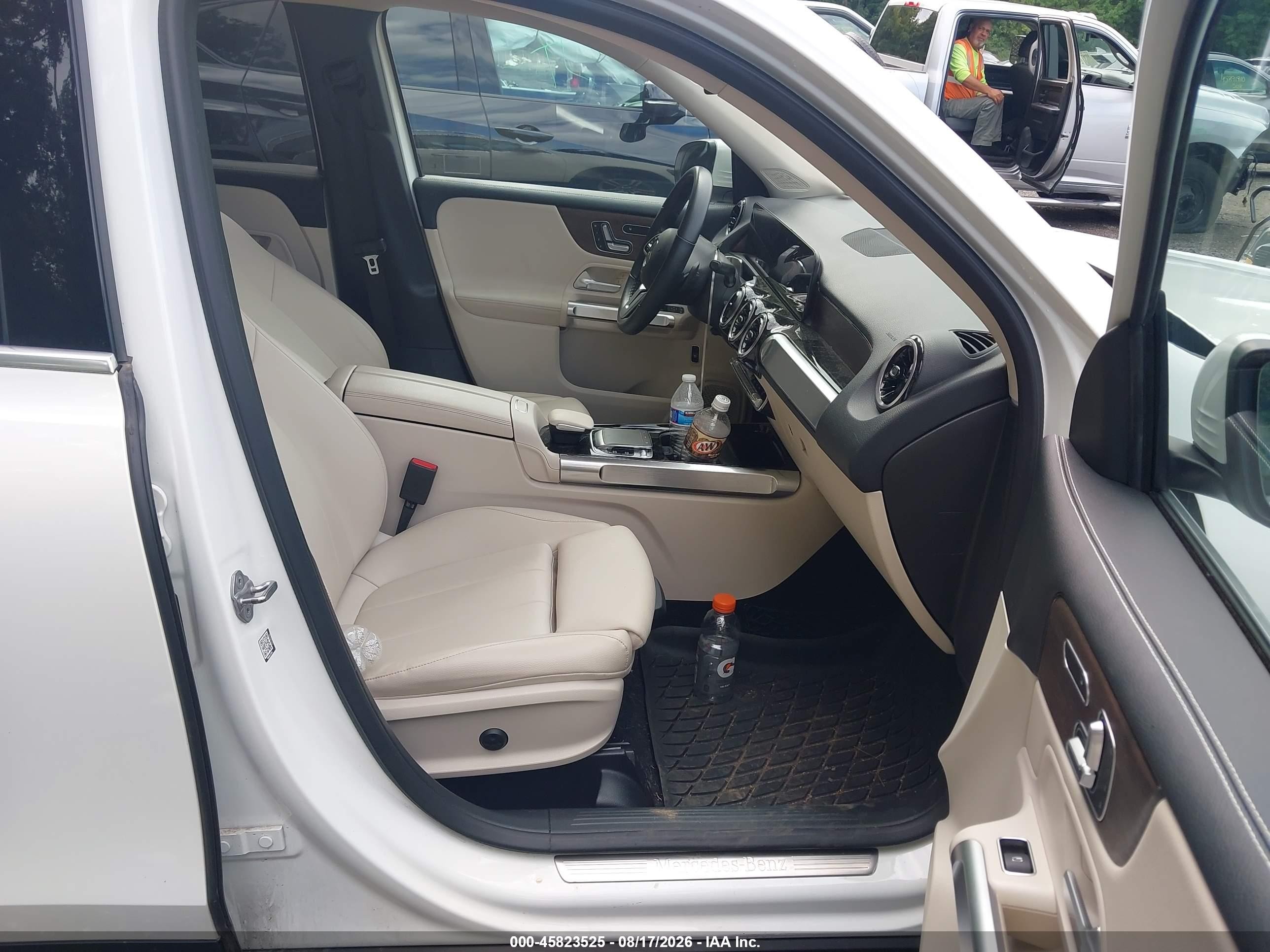 2020 Mercedes-benz Glb 250 4matic White vin: W1N4M4HB4LW030048